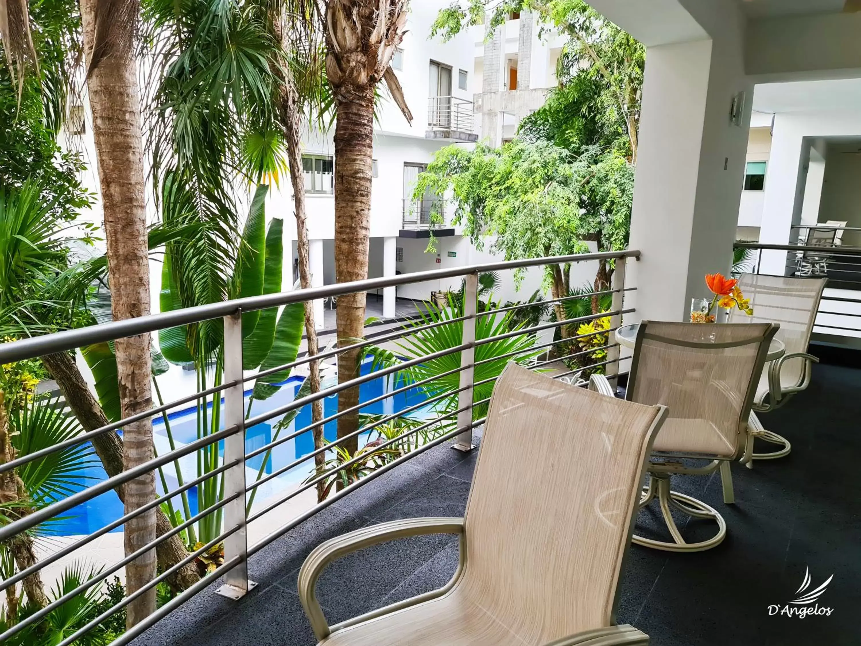 Balcony/Terrace in Dangelos Hotel on Fifth Avenue