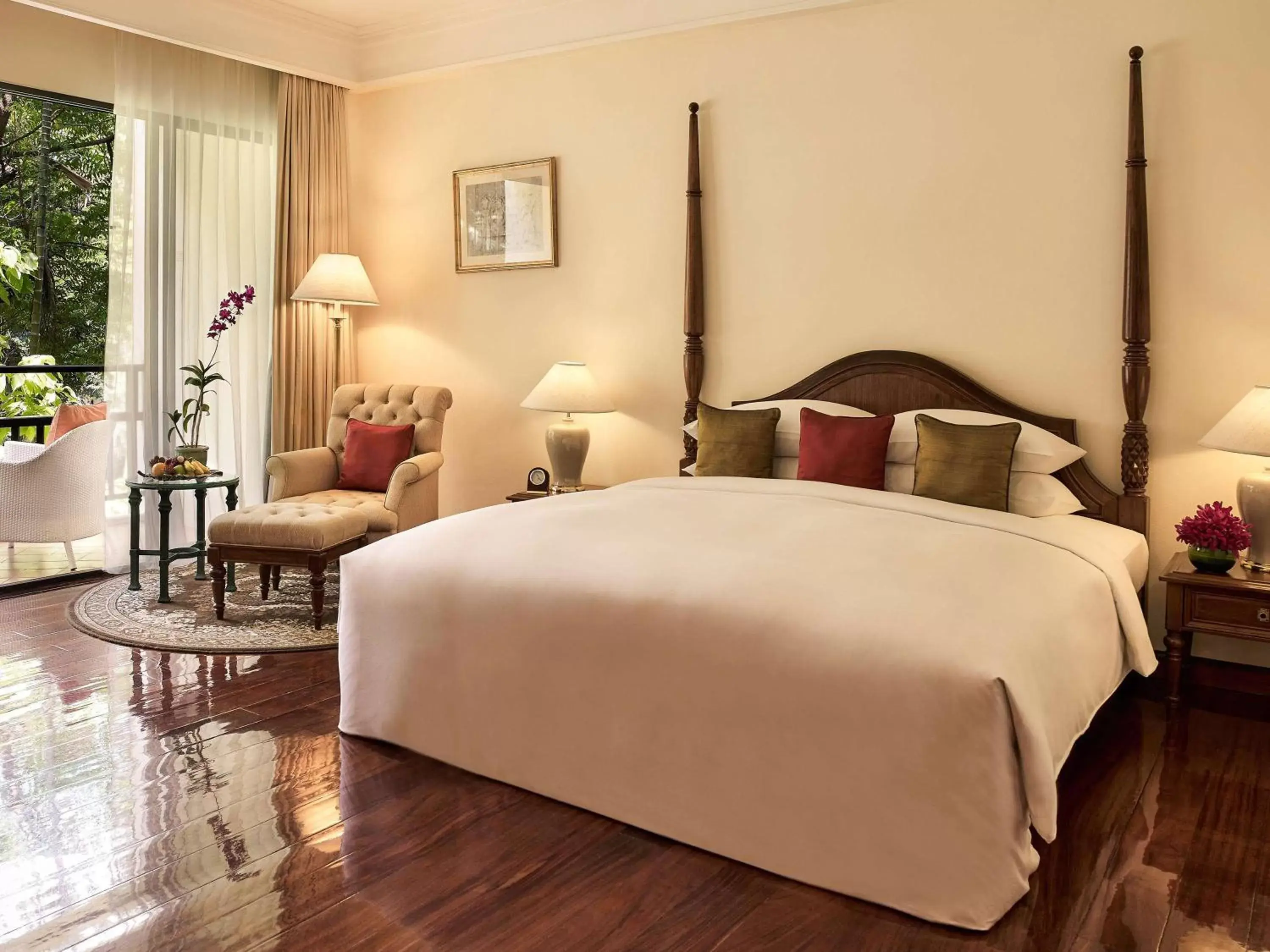 Luxury King Room with Terrace and Club Access in Sofitel Angkor Phokeethra Golf & Spa Resort