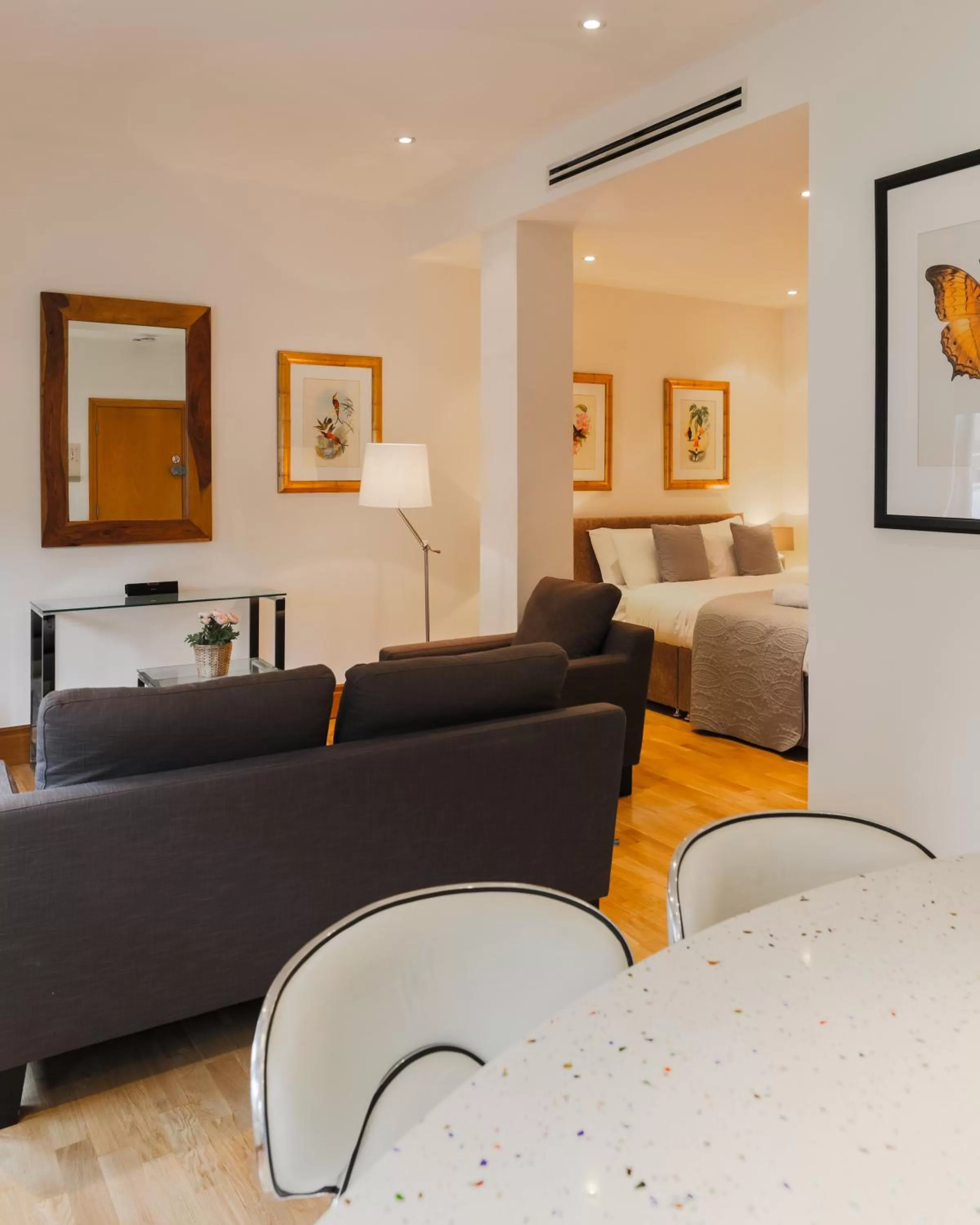 Living room, Seating Area in Monument Apartments