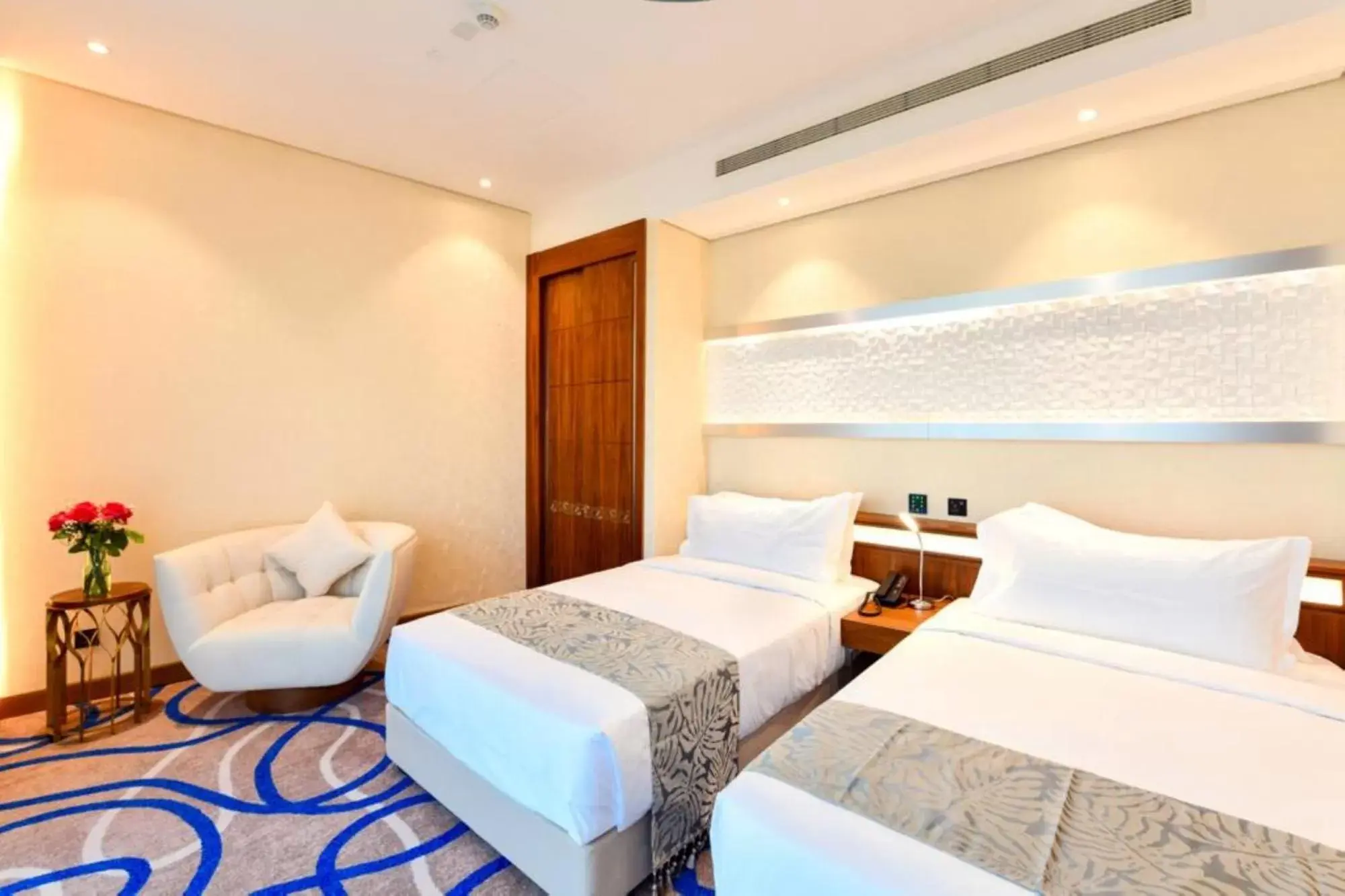 Bed in Cielo Hotel Lusail Qatar