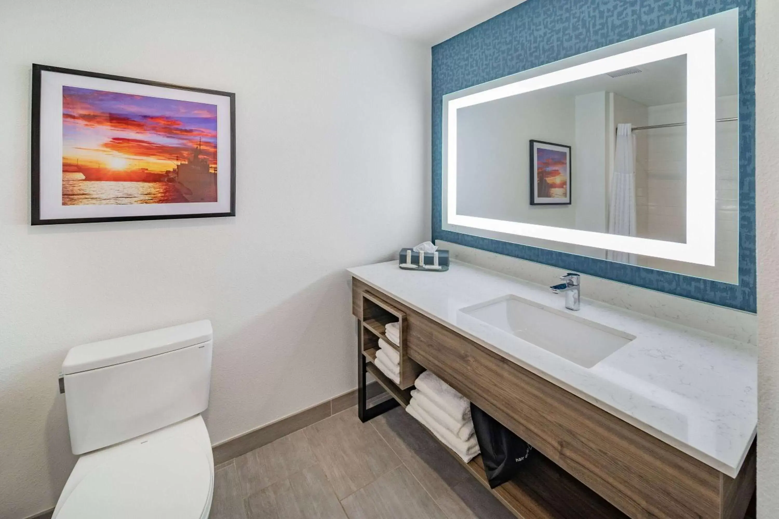 Bathroom in La Quinta Inn & Suites by Wyndham Texas City I 45