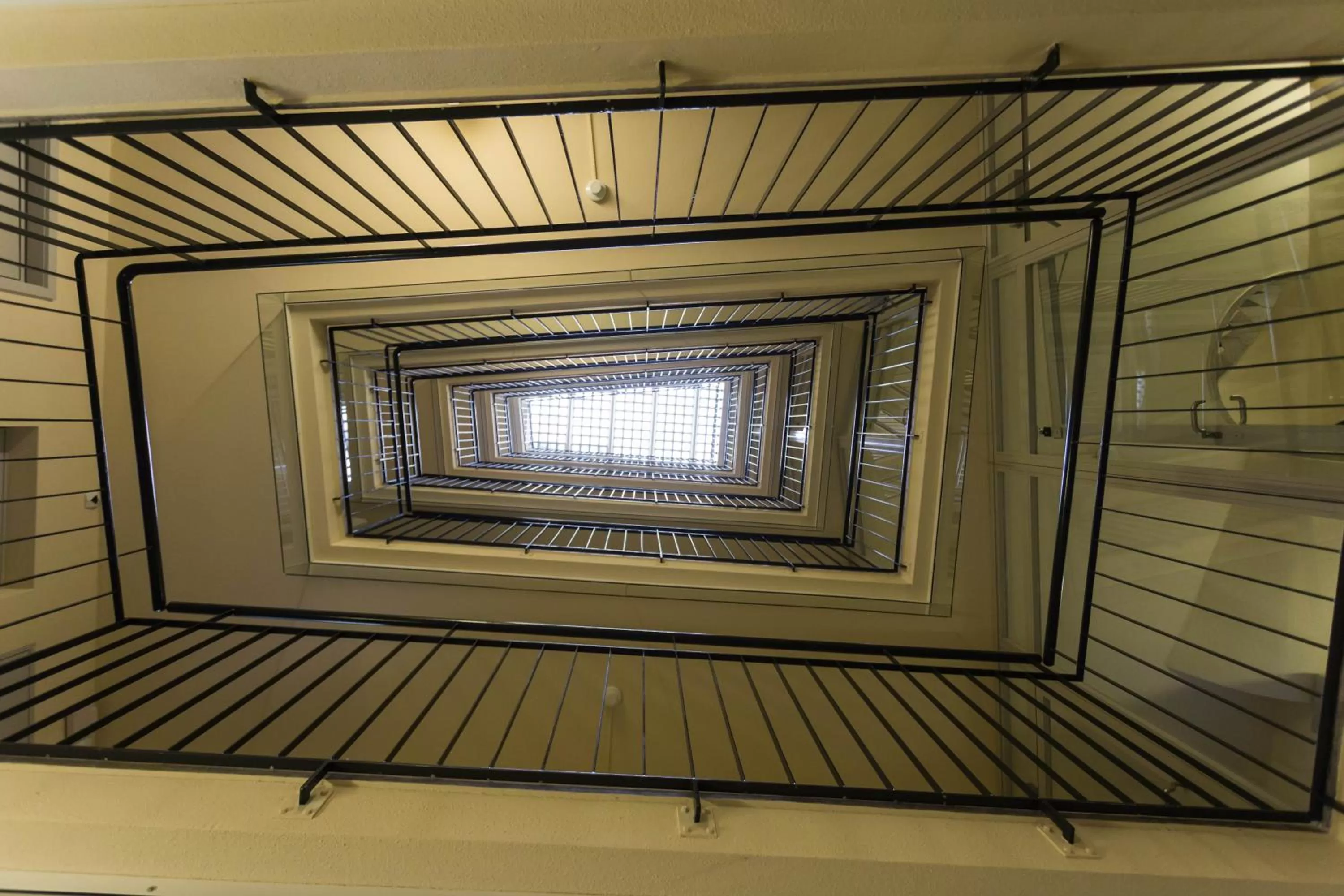 Decorative detail in Hotel Marta - 1950's architecture in Zurich's vibrant old town, near main station