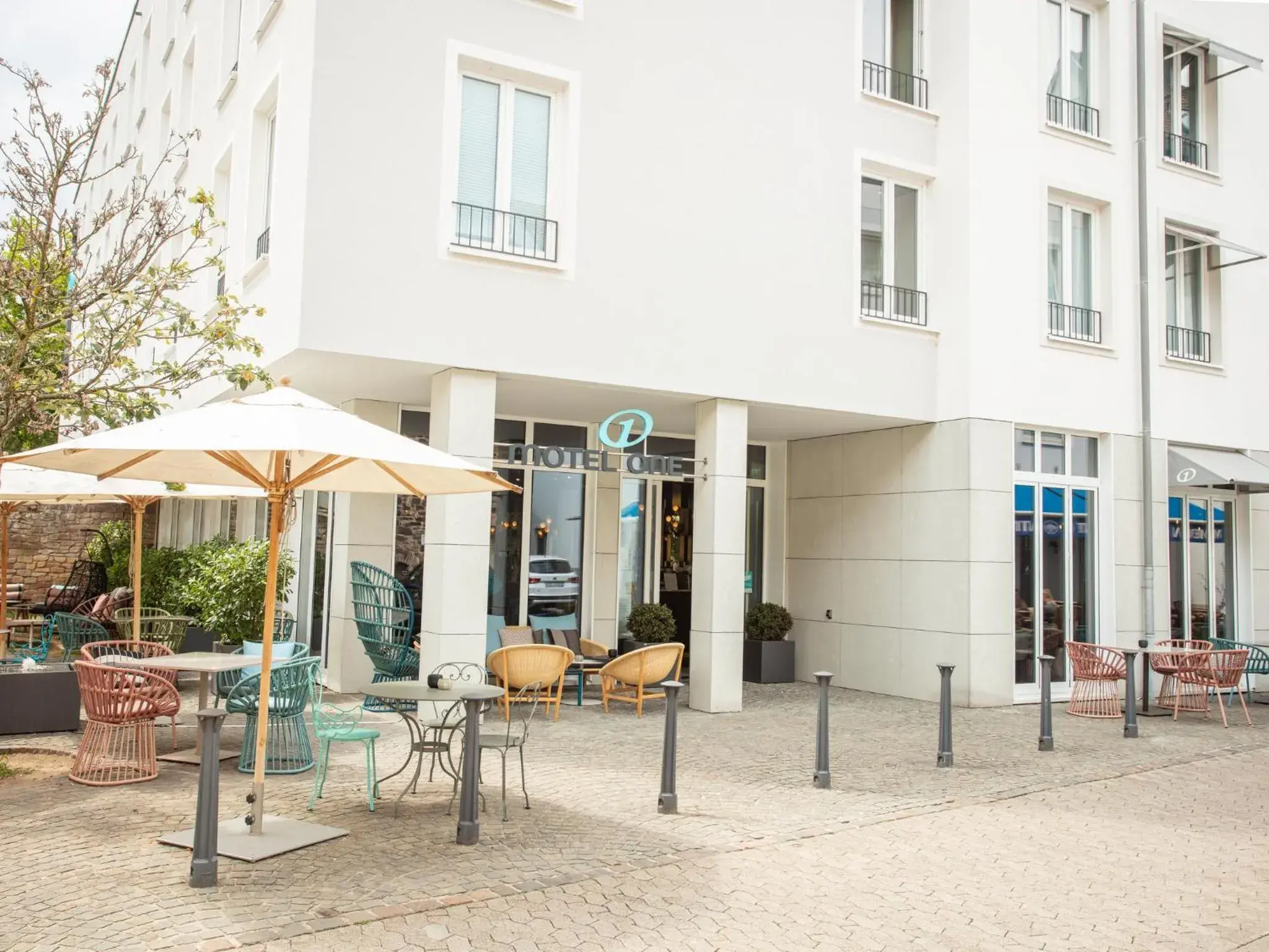 Balcony/Terrace in Motel One Saarbrücken