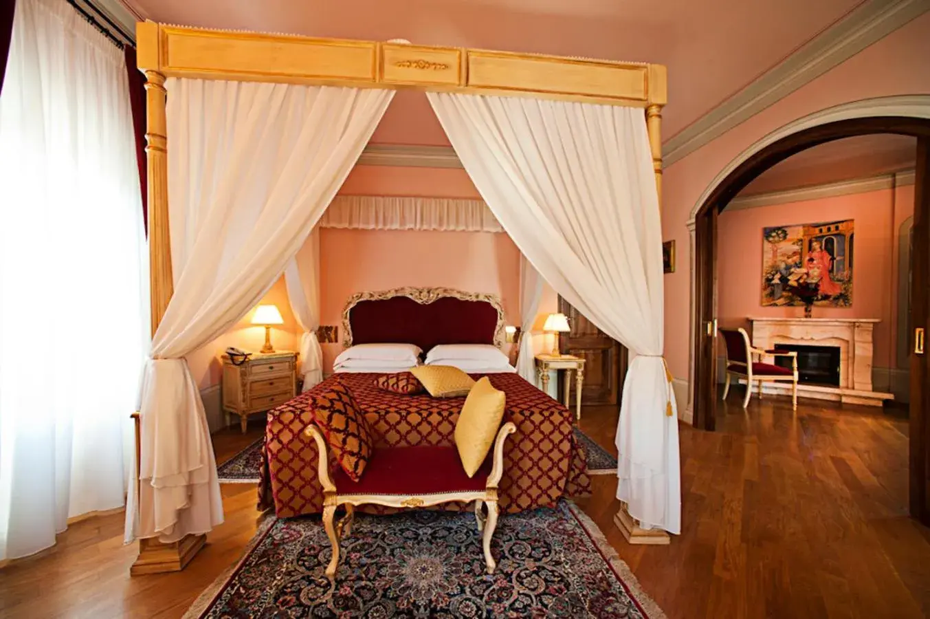 Bed in Albergo La Lanterna