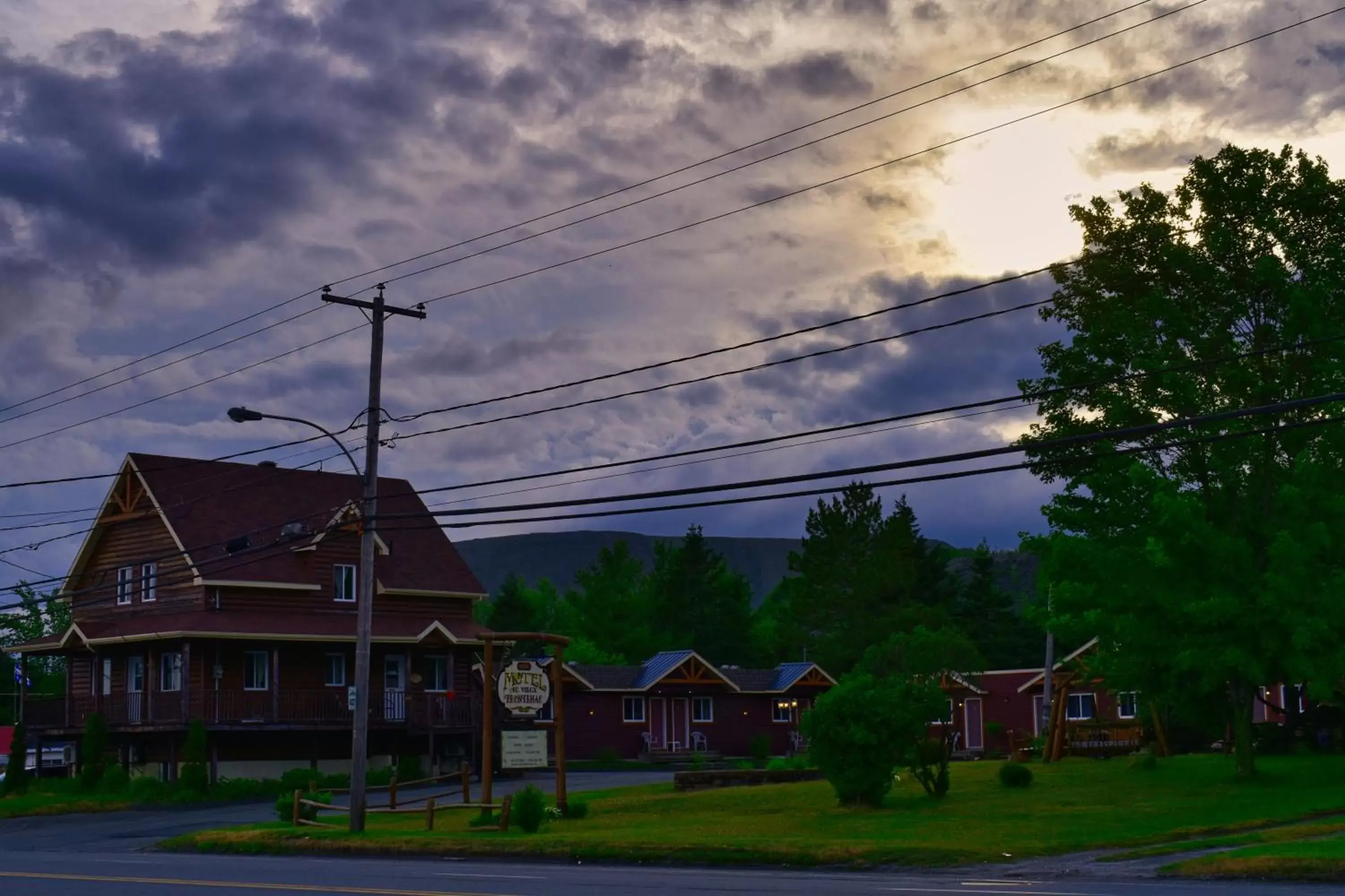 Property Building in Motel Au Vieux Frontenac