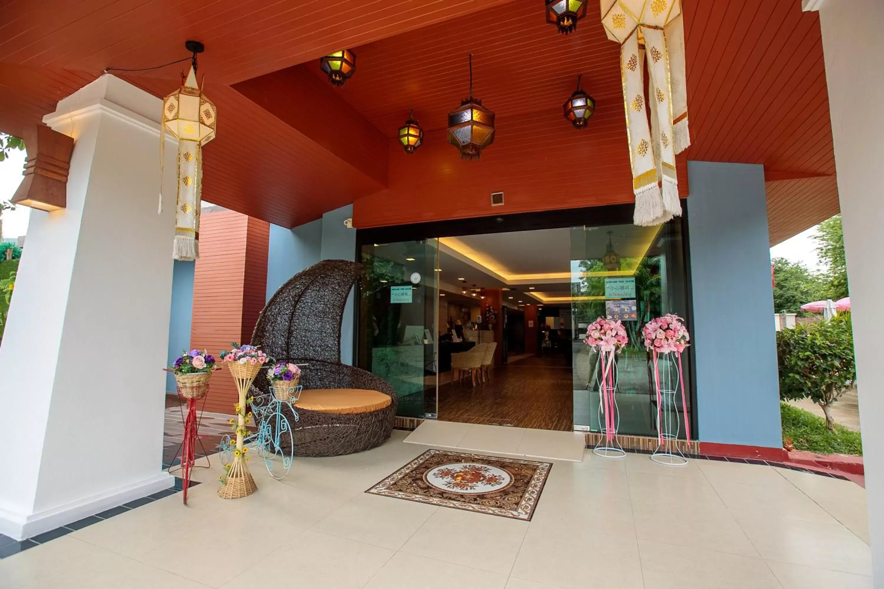 Lobby or reception in Huen Jao Ban Hotel
