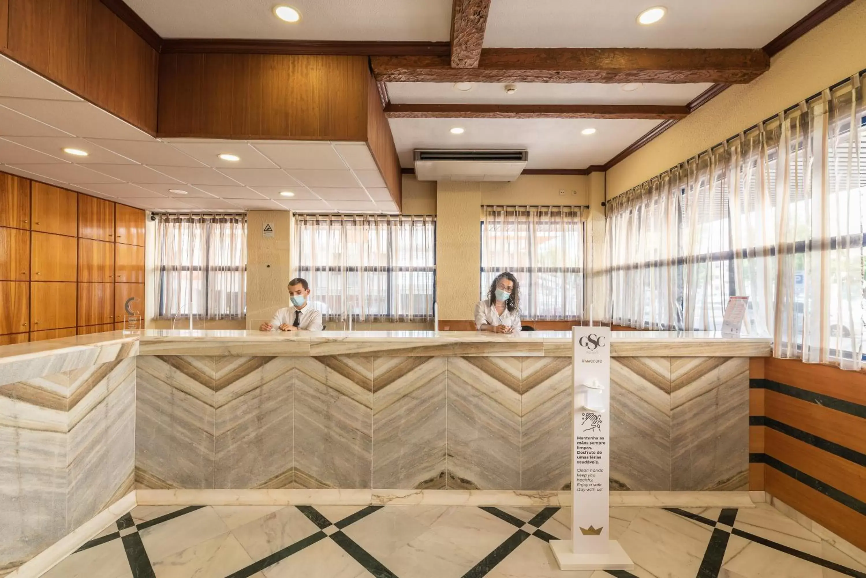Lobby or reception, Lobby/Reception in Hotel Baía De Monte Gordo