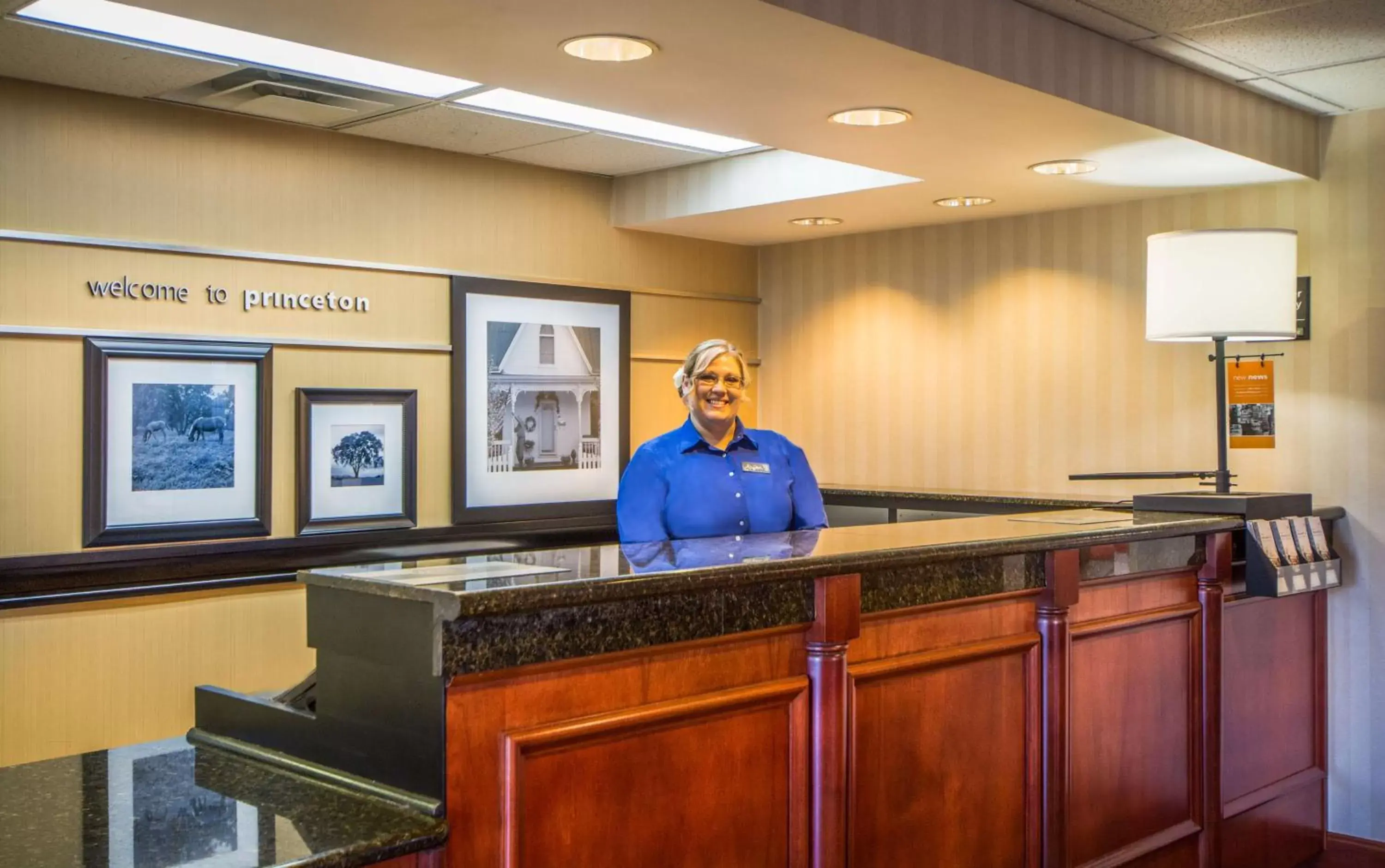 Lobby or reception, Lobby/Reception in Hampton Inn Princeton