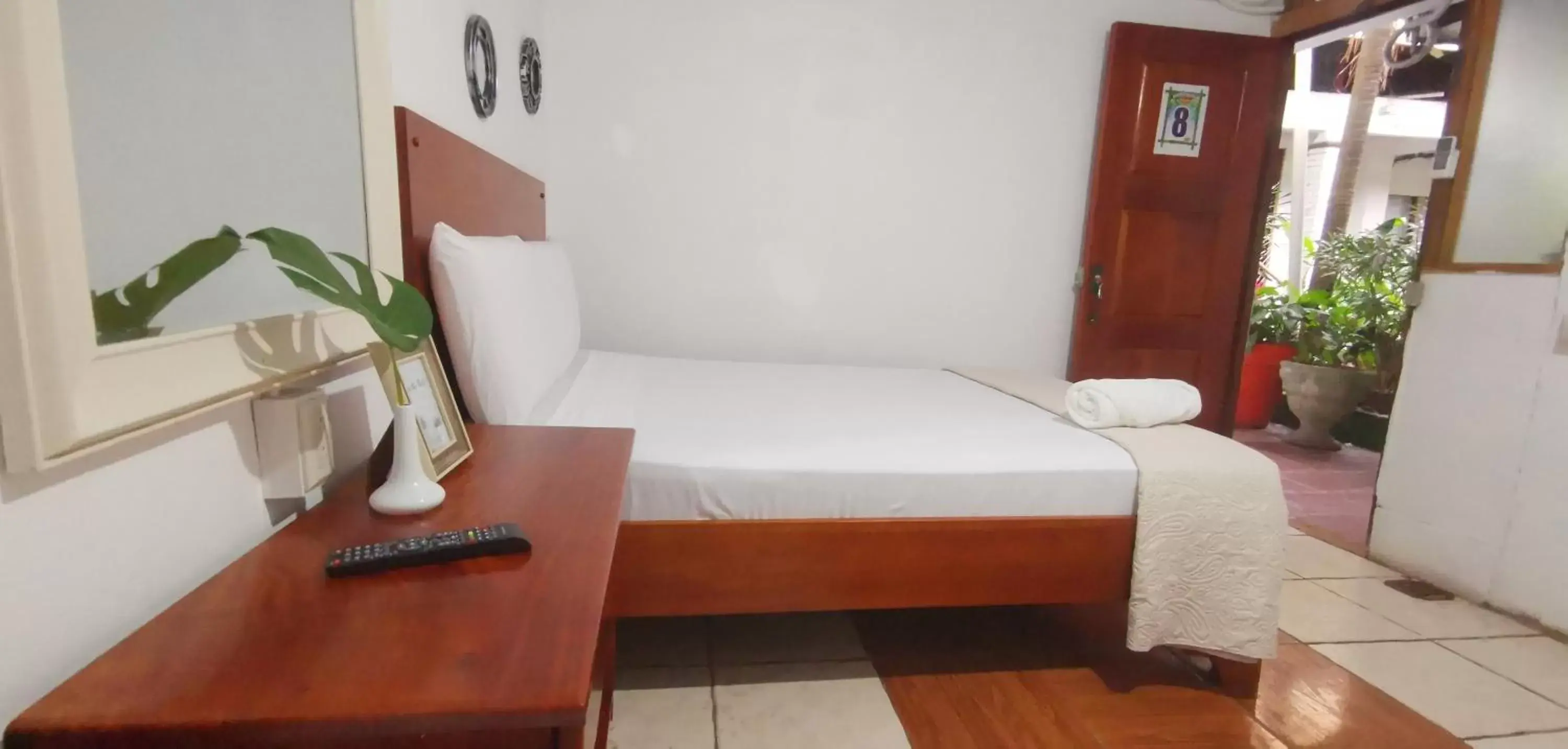 Bed in Hotel Aldea Pura Vida