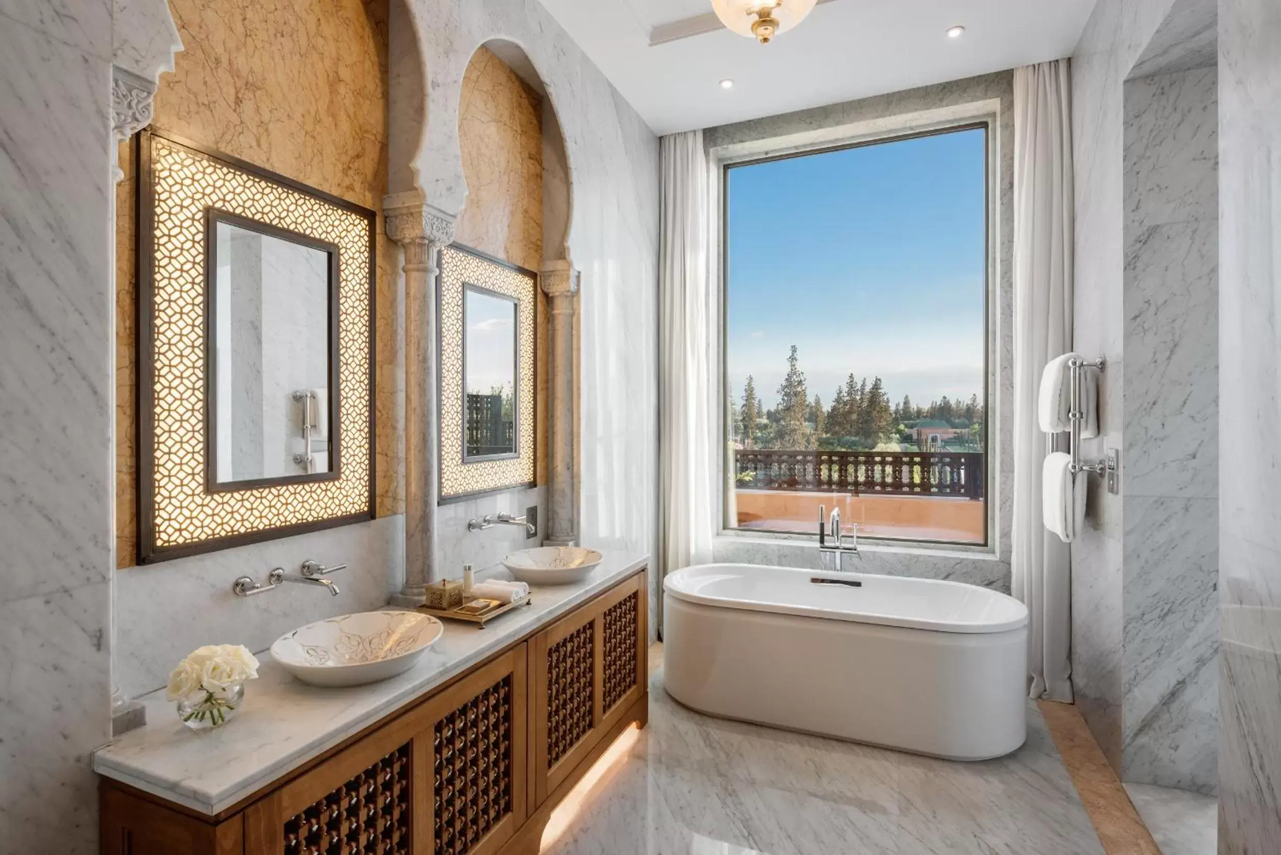 Bathroom in The Oberoi Marrakech