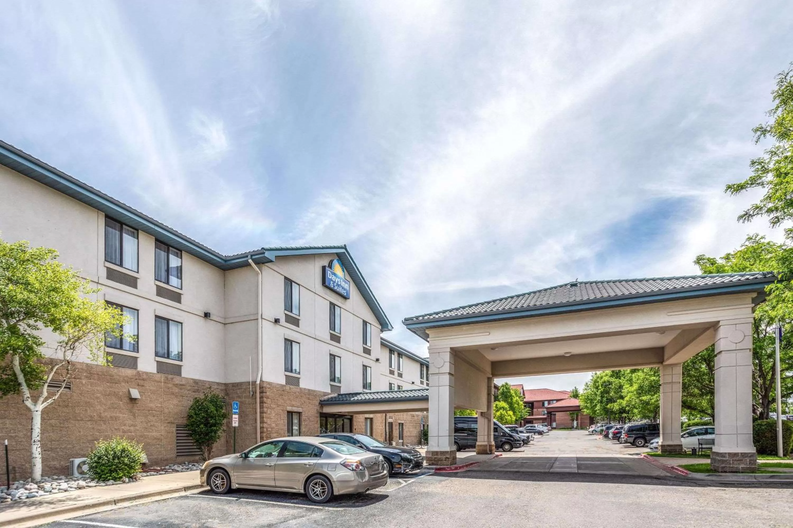Property building in Days Inn & Suites by Wyndham Denver International Airport