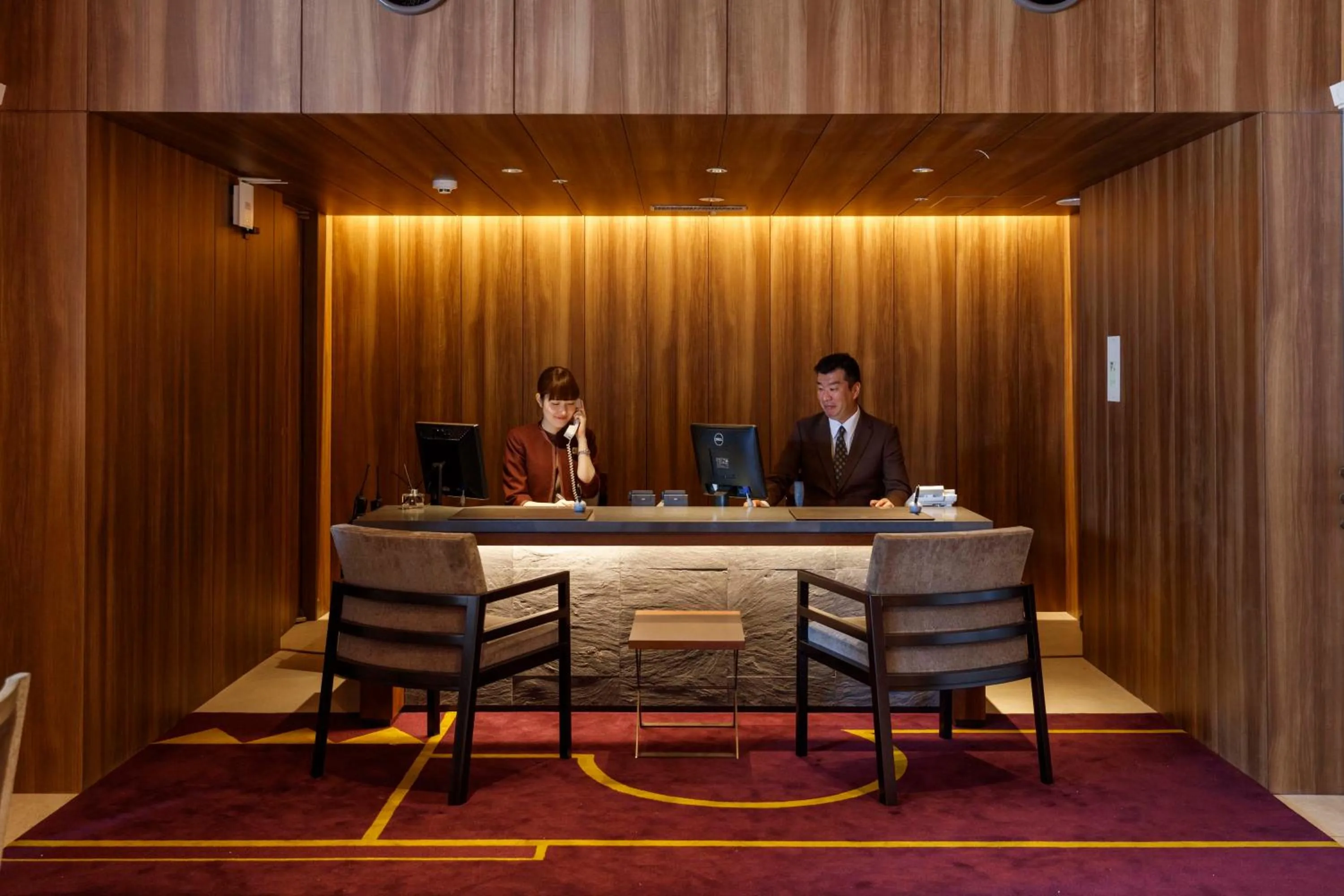 Lobby or reception in Royal Park Hotel Takamatsu