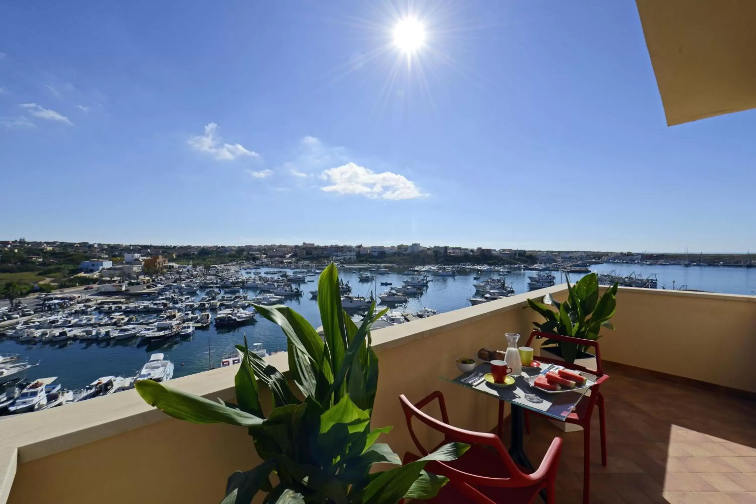 Balcony/Terrace in Best Western Hotel Martello