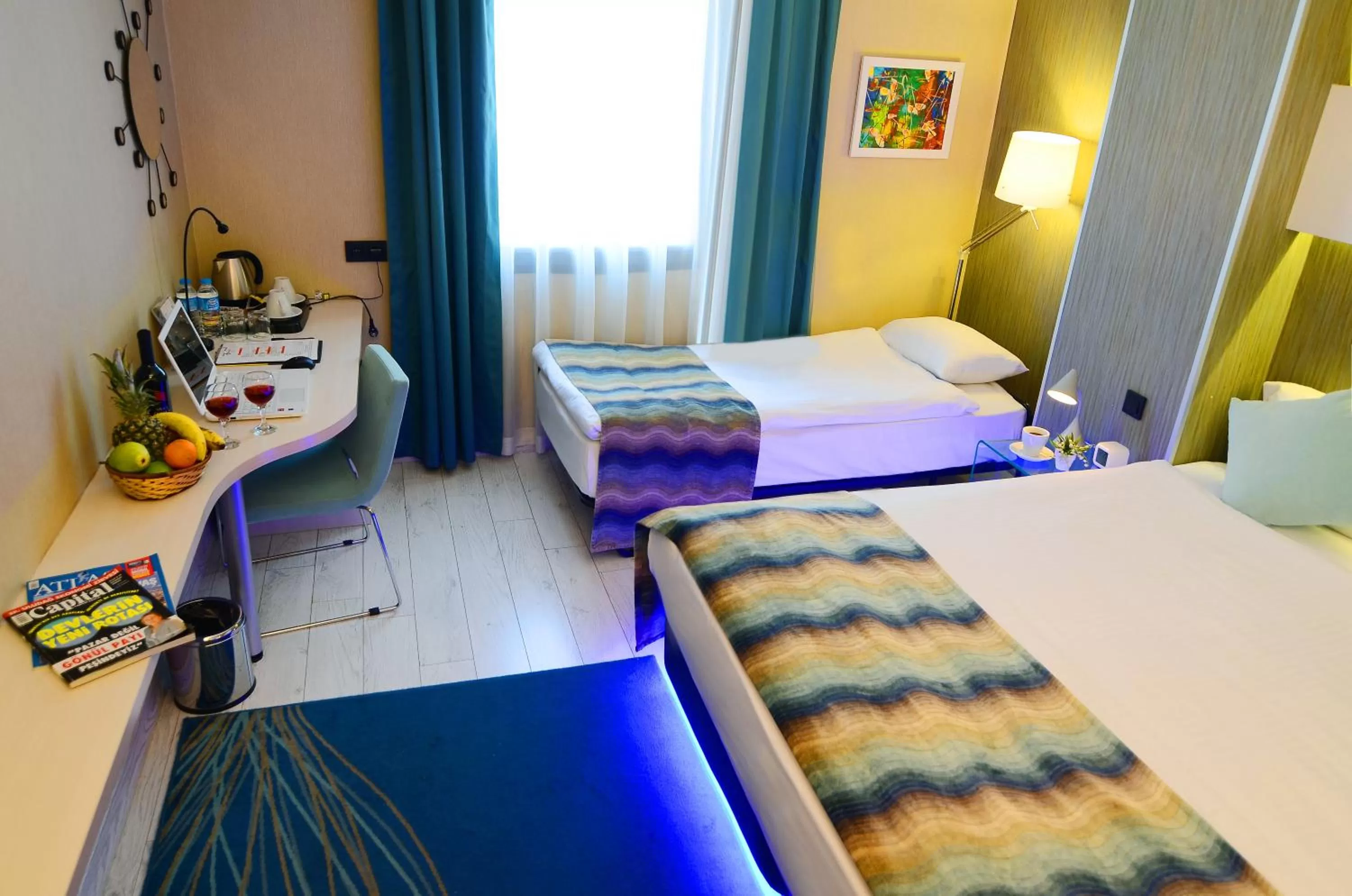 Bed in Tempo Hotel 4Levent