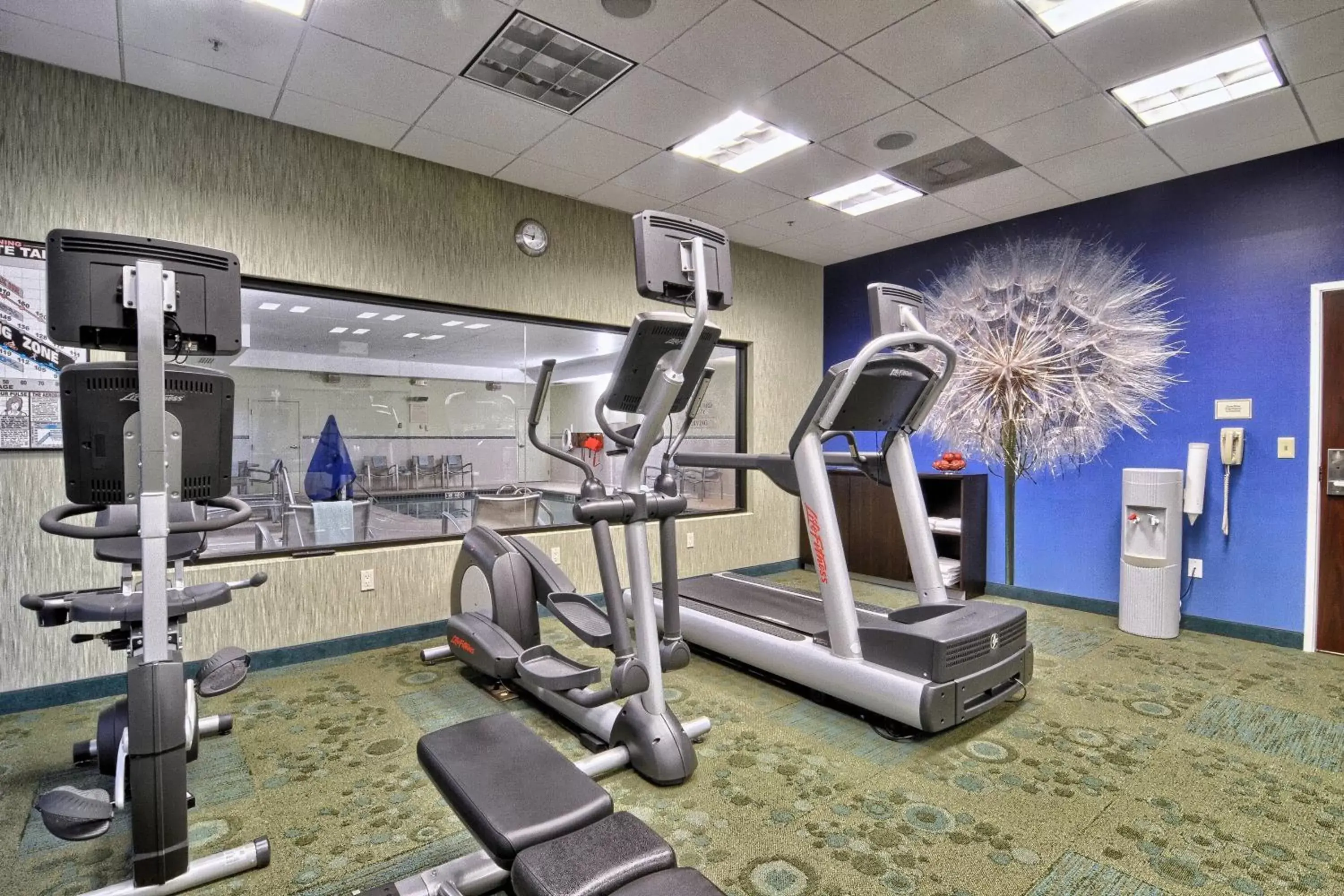 Fitness centre/facilities, Fitness Center/Facilities in SpringHill Suites Detroit Southfield