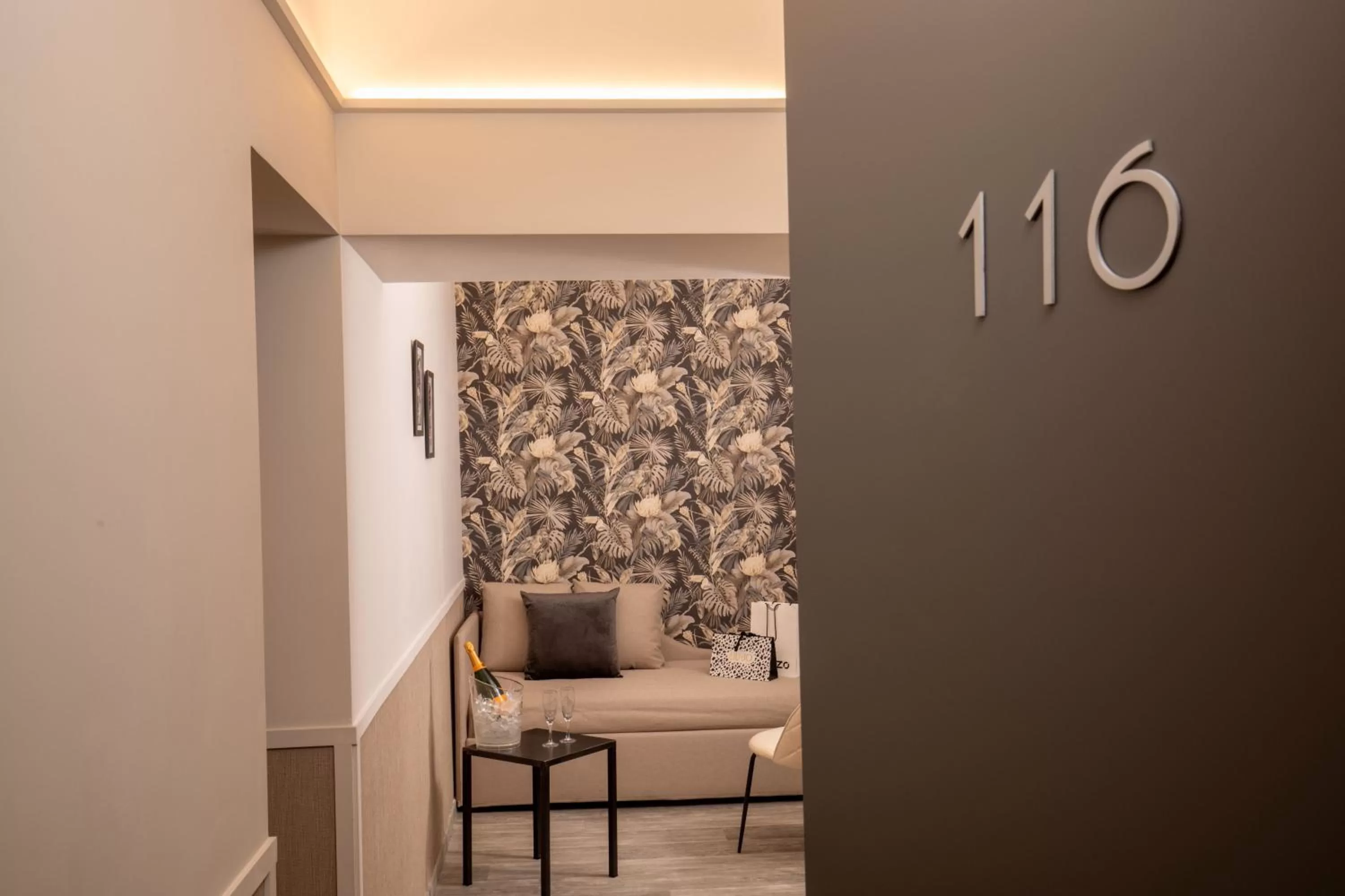 Living room in Sophie Terrace Hotel