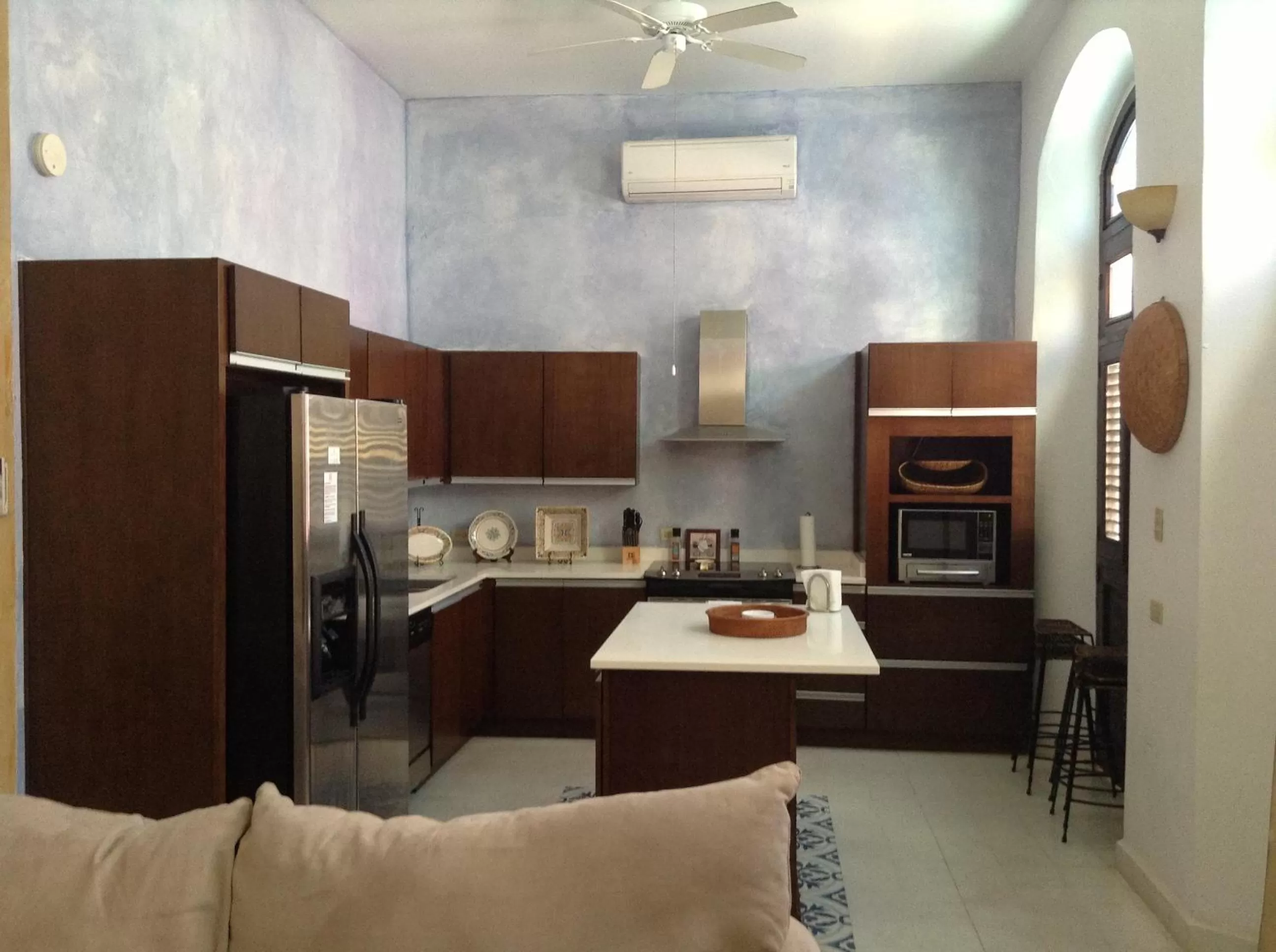 Kitchen or kitchenette in La Terraza de San Juan