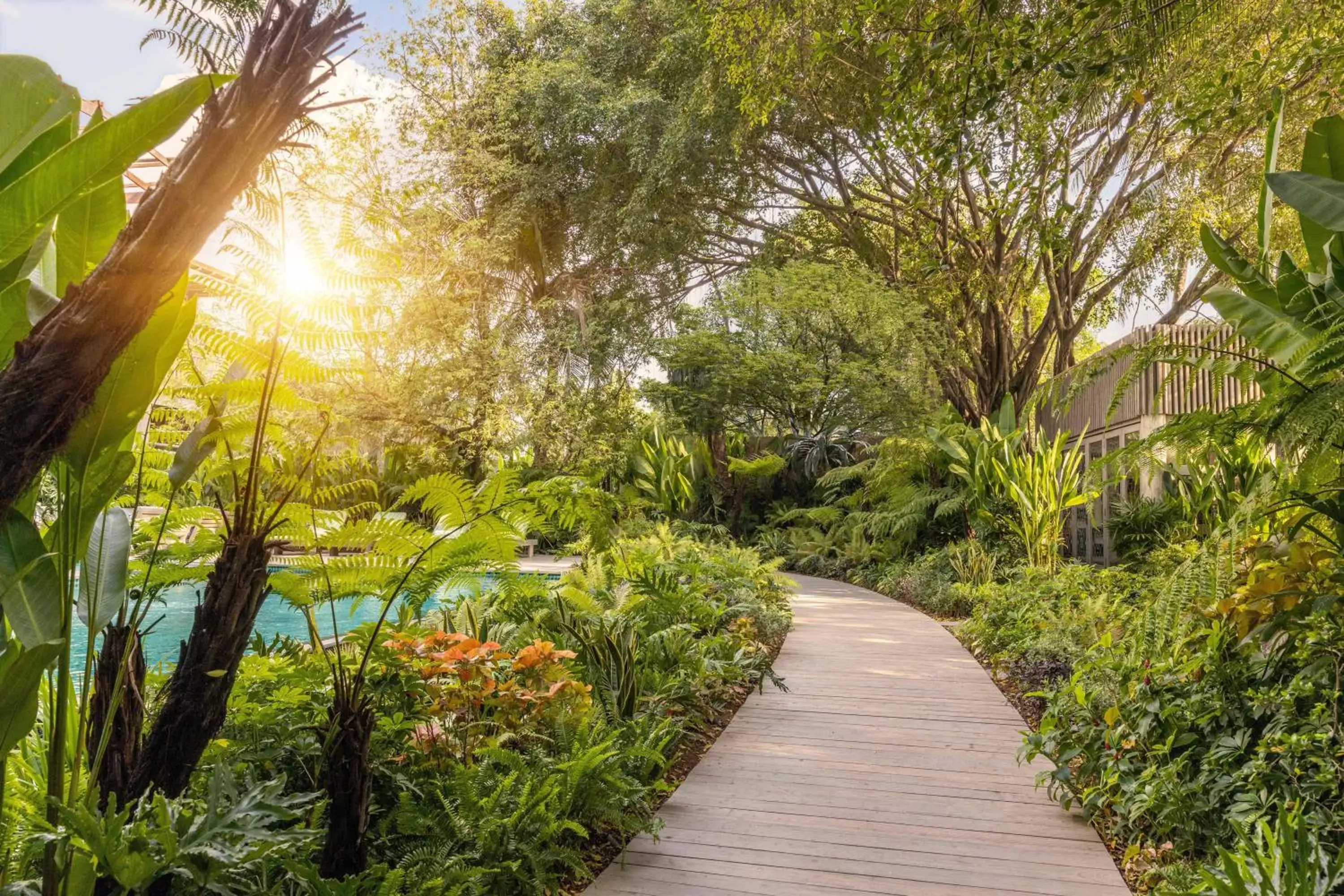 Garden in An Lam Retreats Saigon River