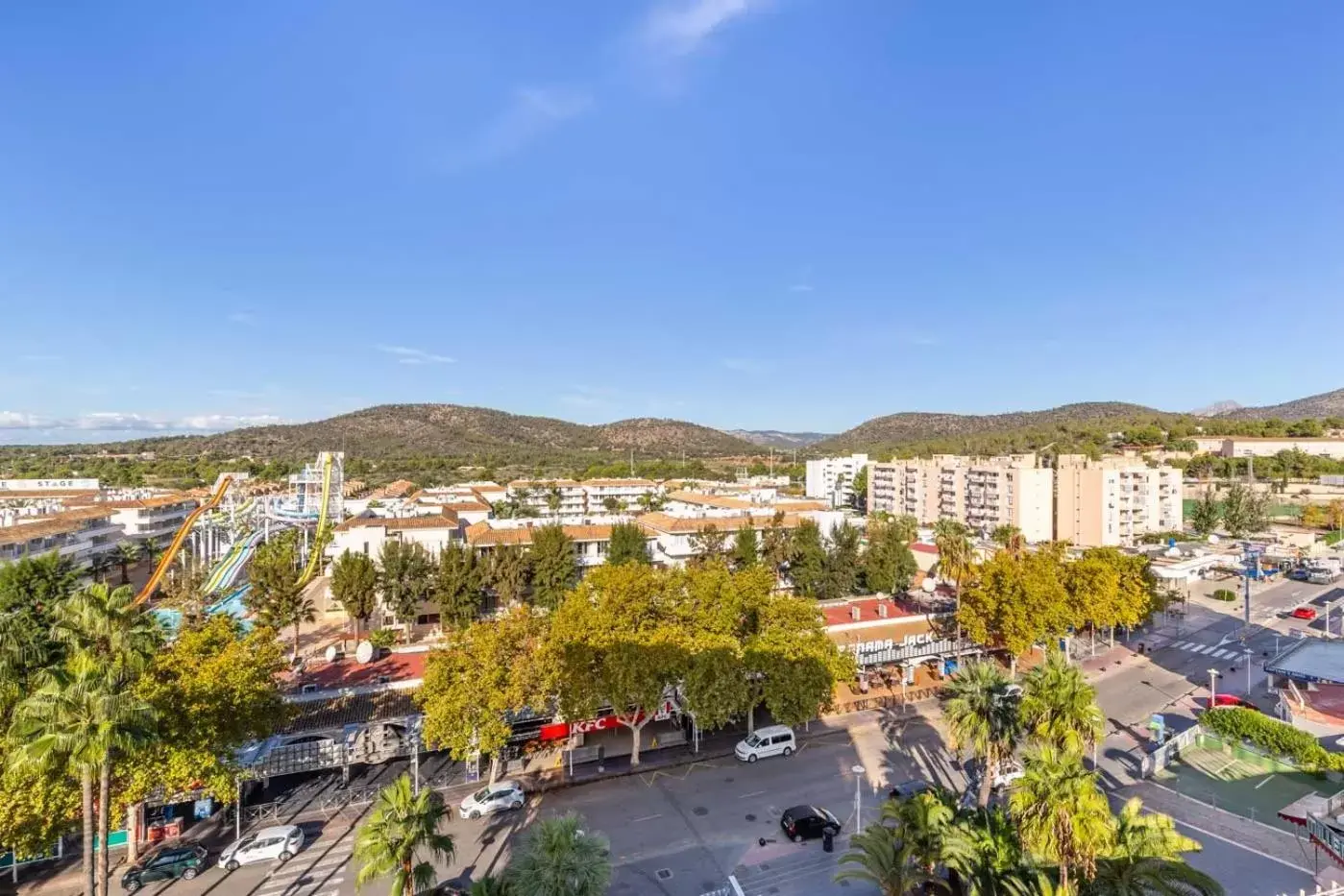 Street view in Hotel Samos