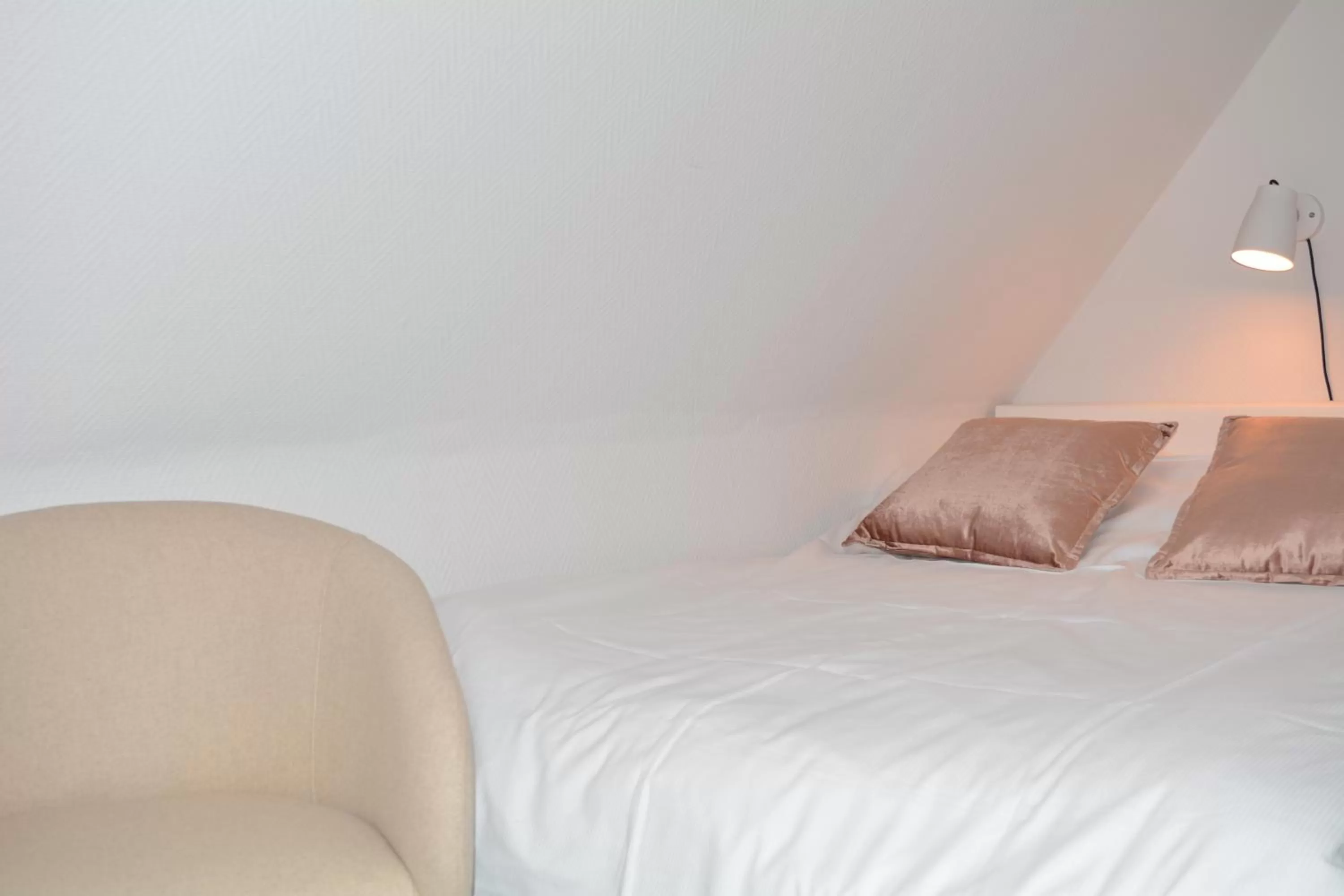 Bed in Hotel Herrloh