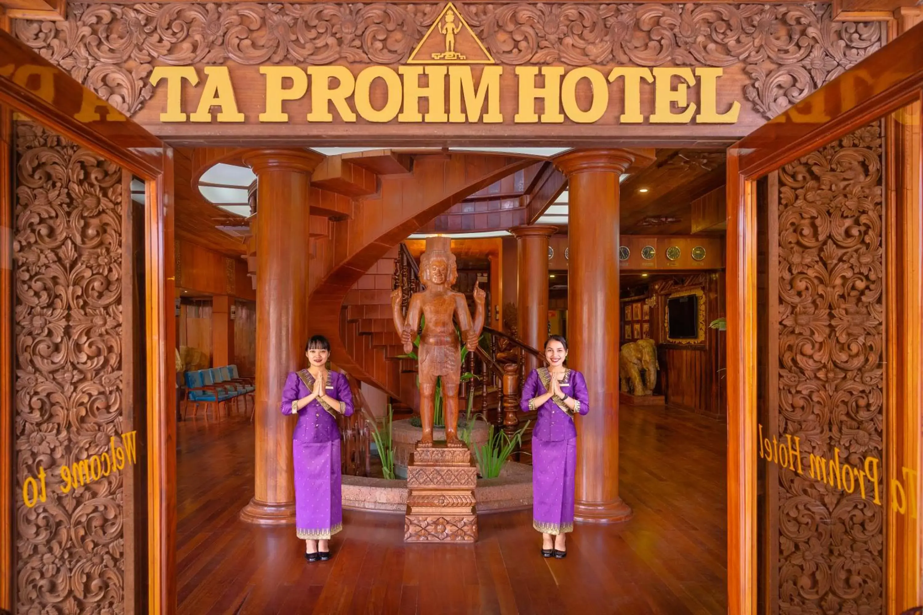 People in Ta Prohm Hotel & Spa