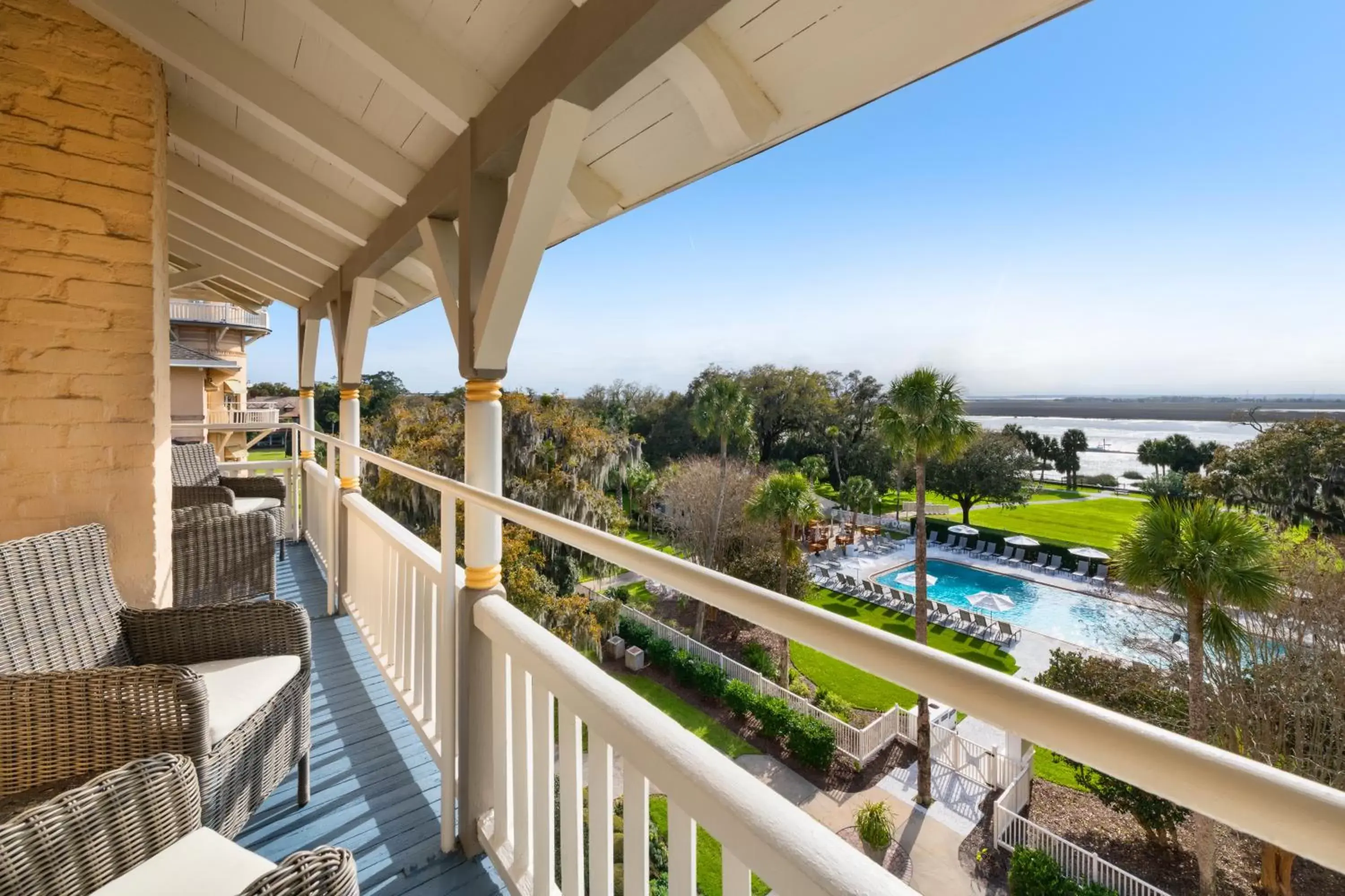 Balcony/Terrace in Jekyll Island Club Resort