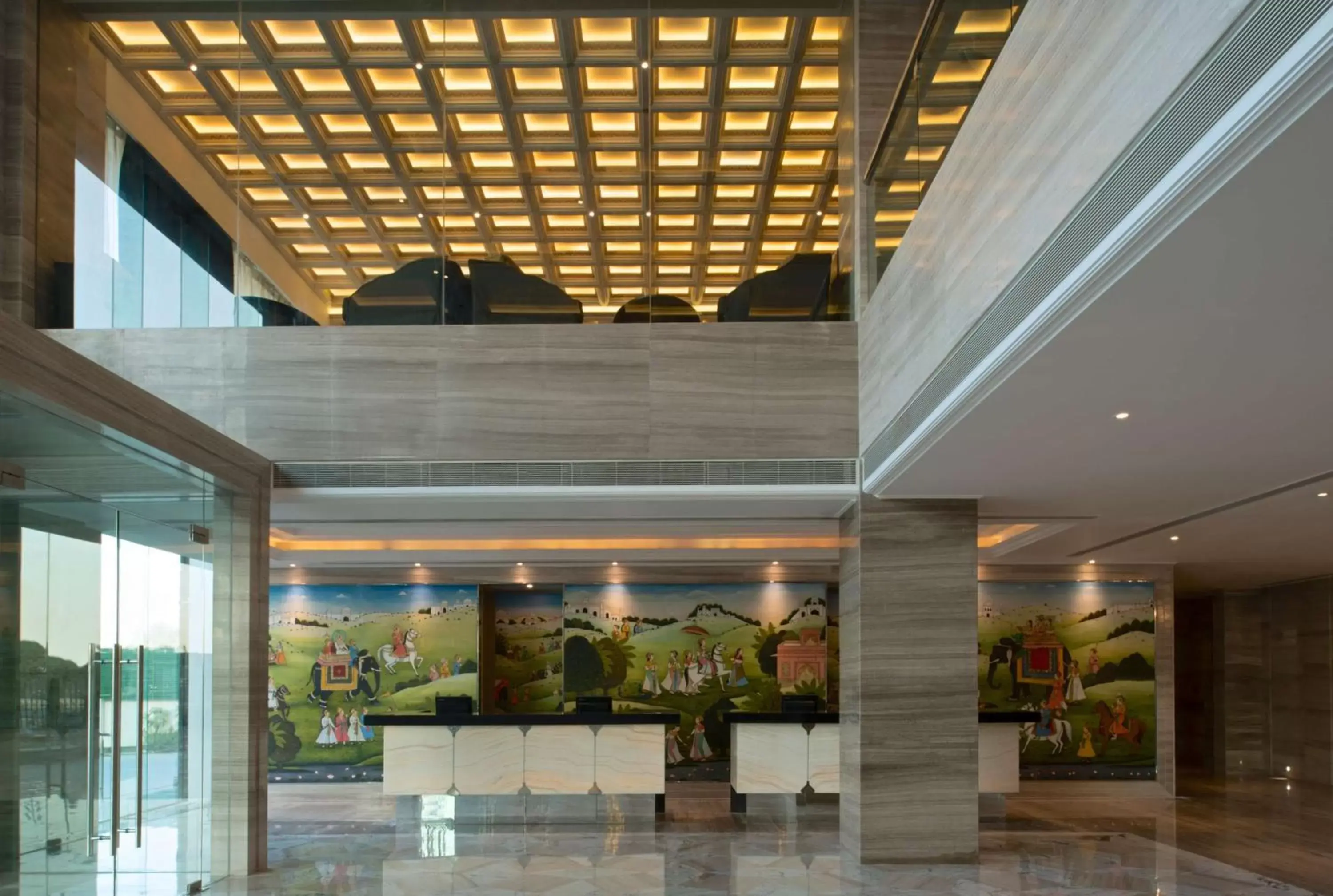 Lobby or reception in Hyatt Regency Ludhiana Lobby or reception in Hyatt Regency Ludhiana