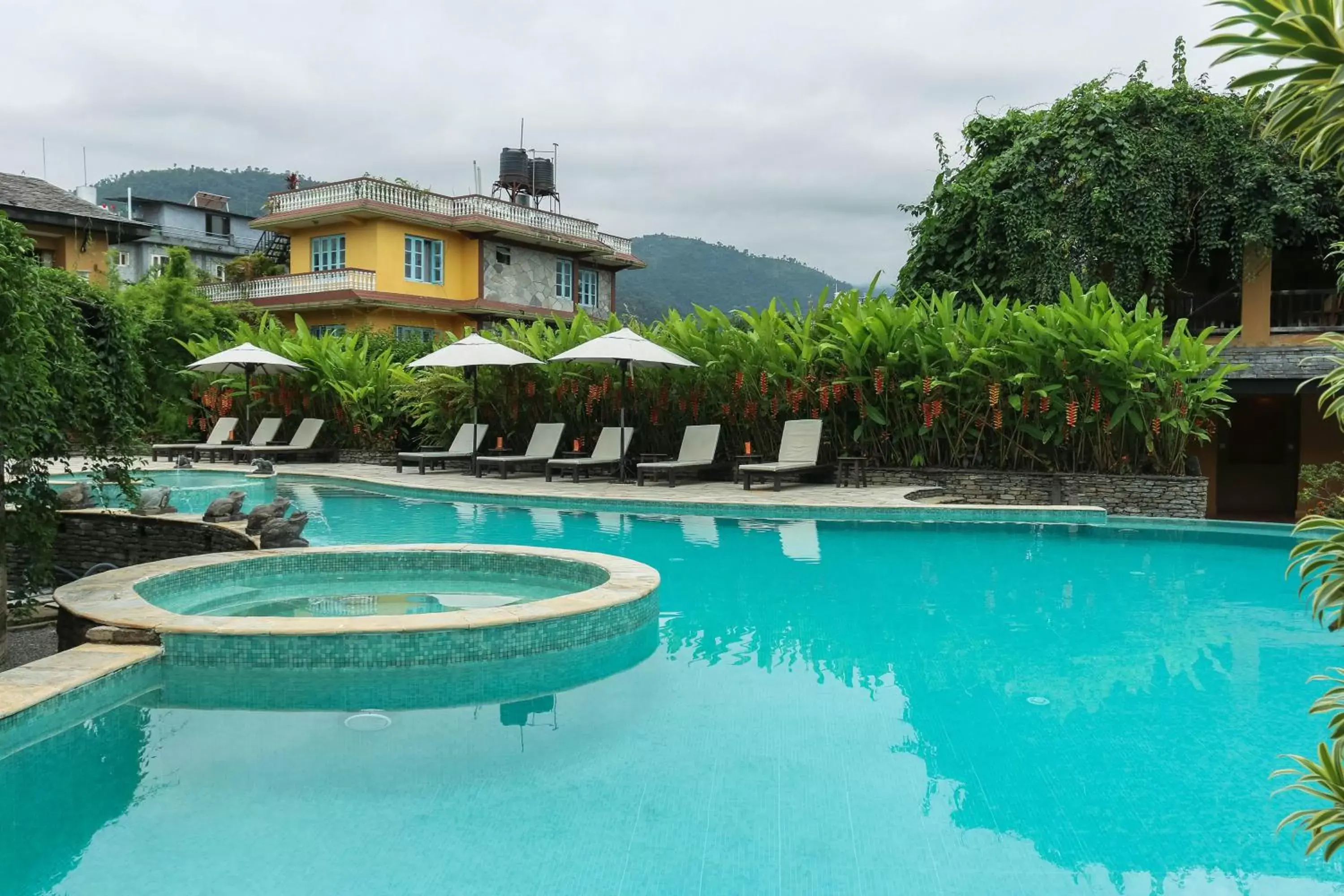 Property building in Temple Tree Resort & Spa, Pokhara Property building in Temple Tree Resort & Spa, Pokhara