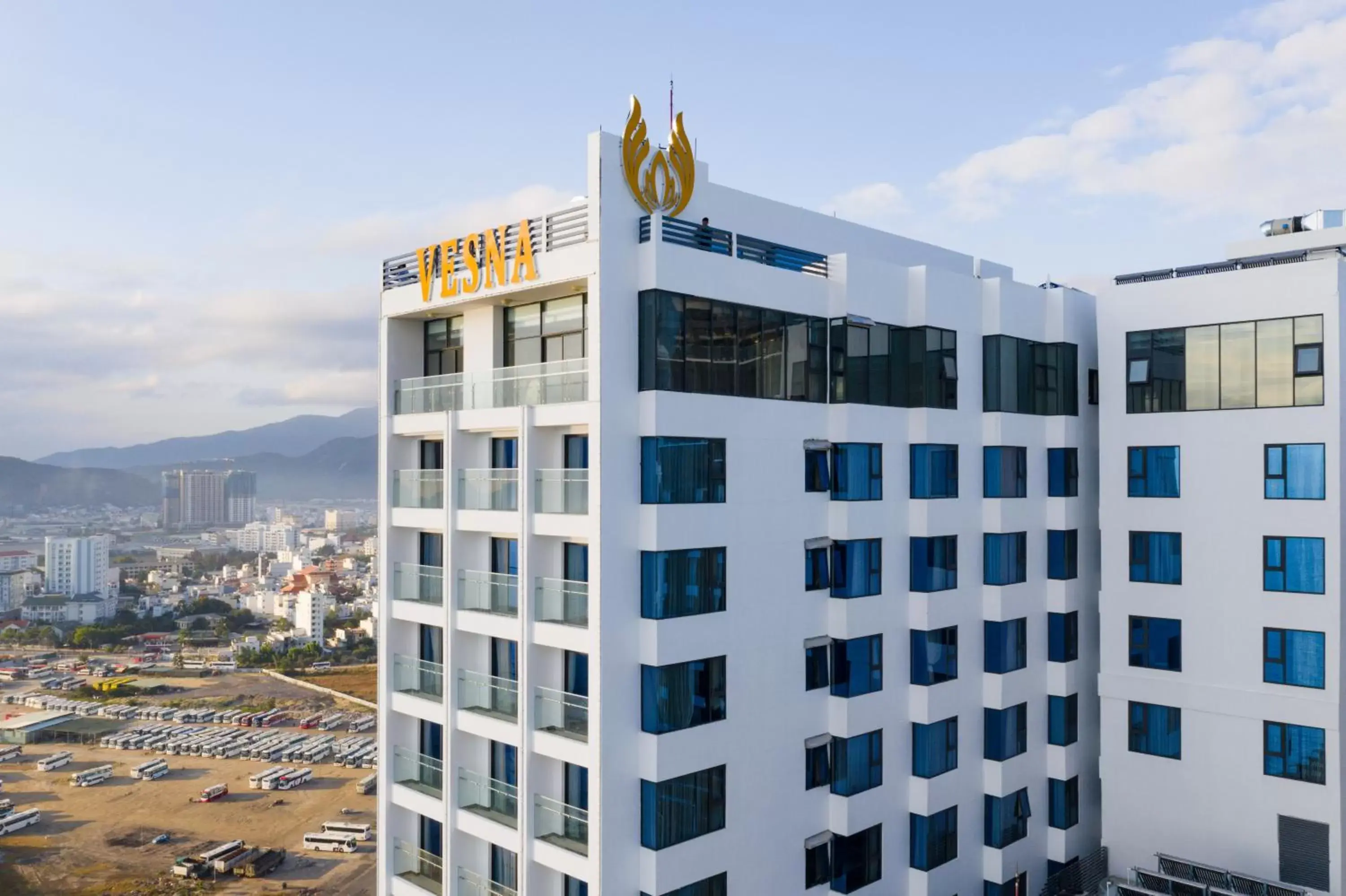 Bird's eye view, Property Building in Vesna Hotel