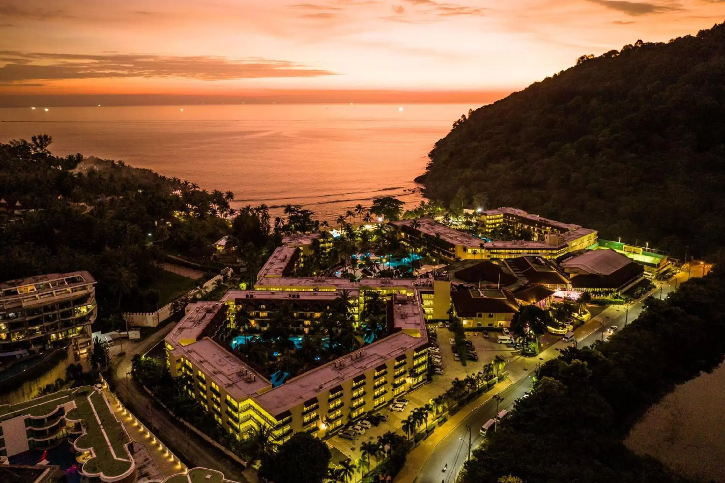 Property building, Bird's-eye View in Phuket Marriott Resort & Spa, Merlin Beach