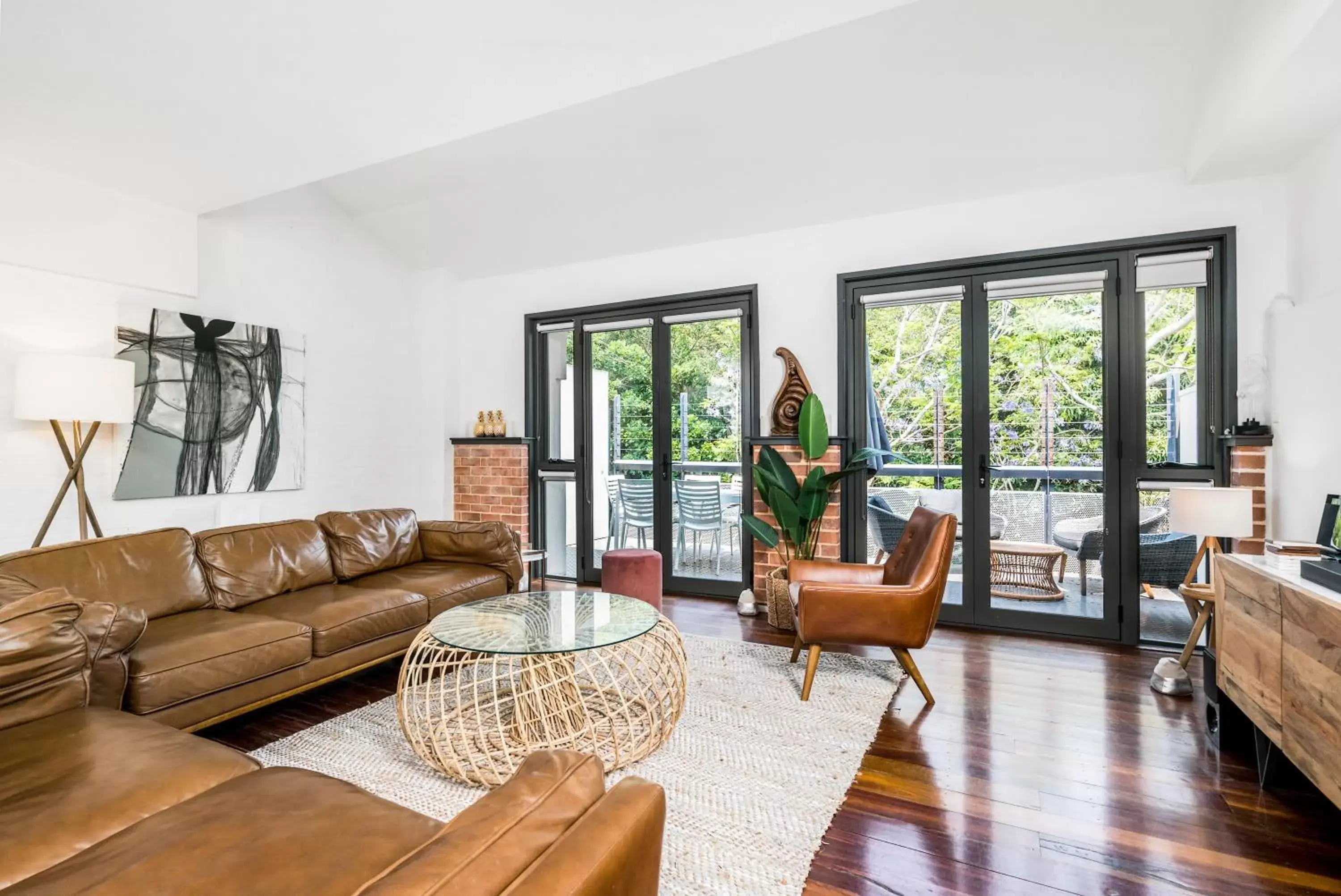 Seating Area in Byron Butter Factory Apartments