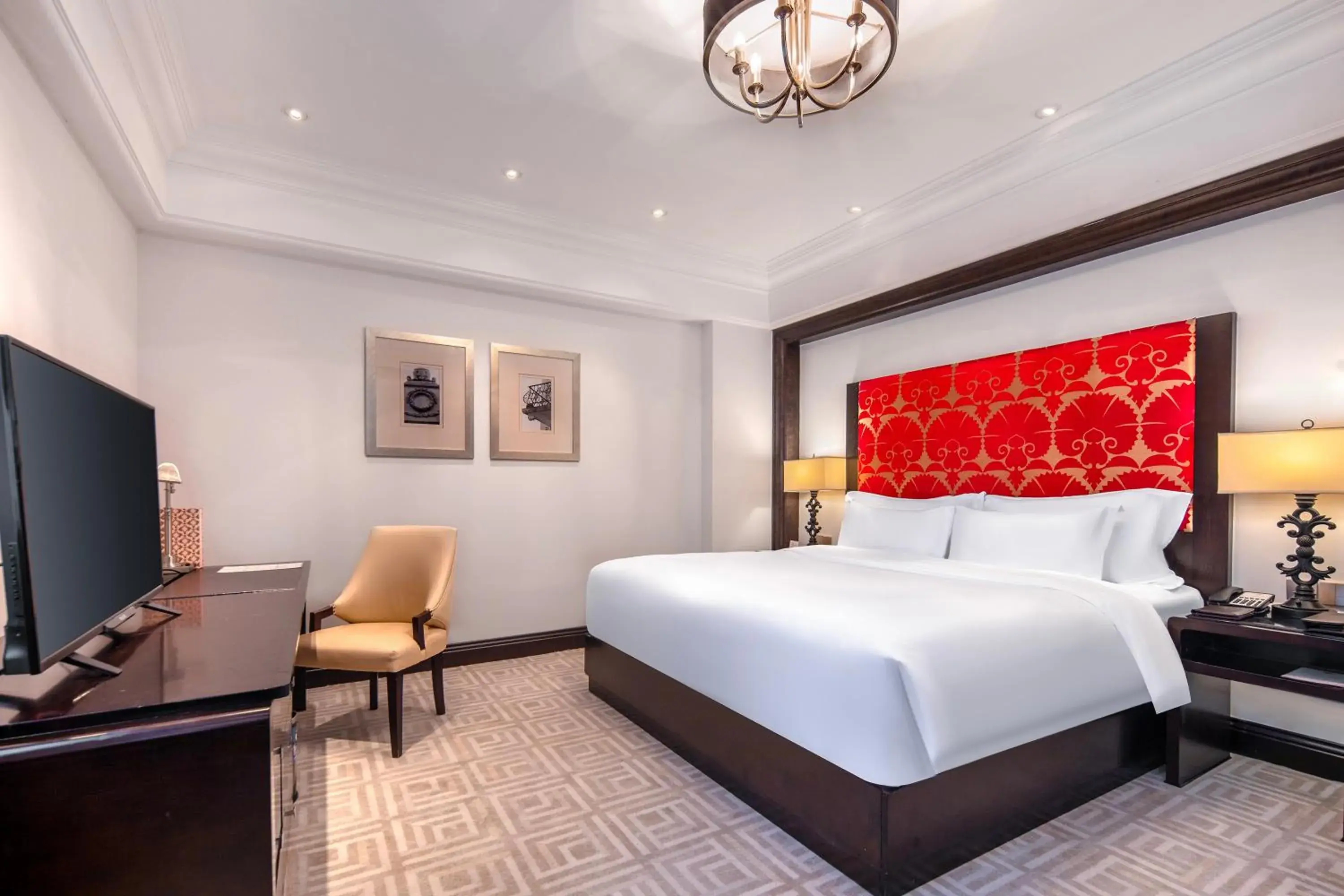 Bed in The Yangtze Boutique Shanghai Bed in The Yangtze Boutique Shanghai