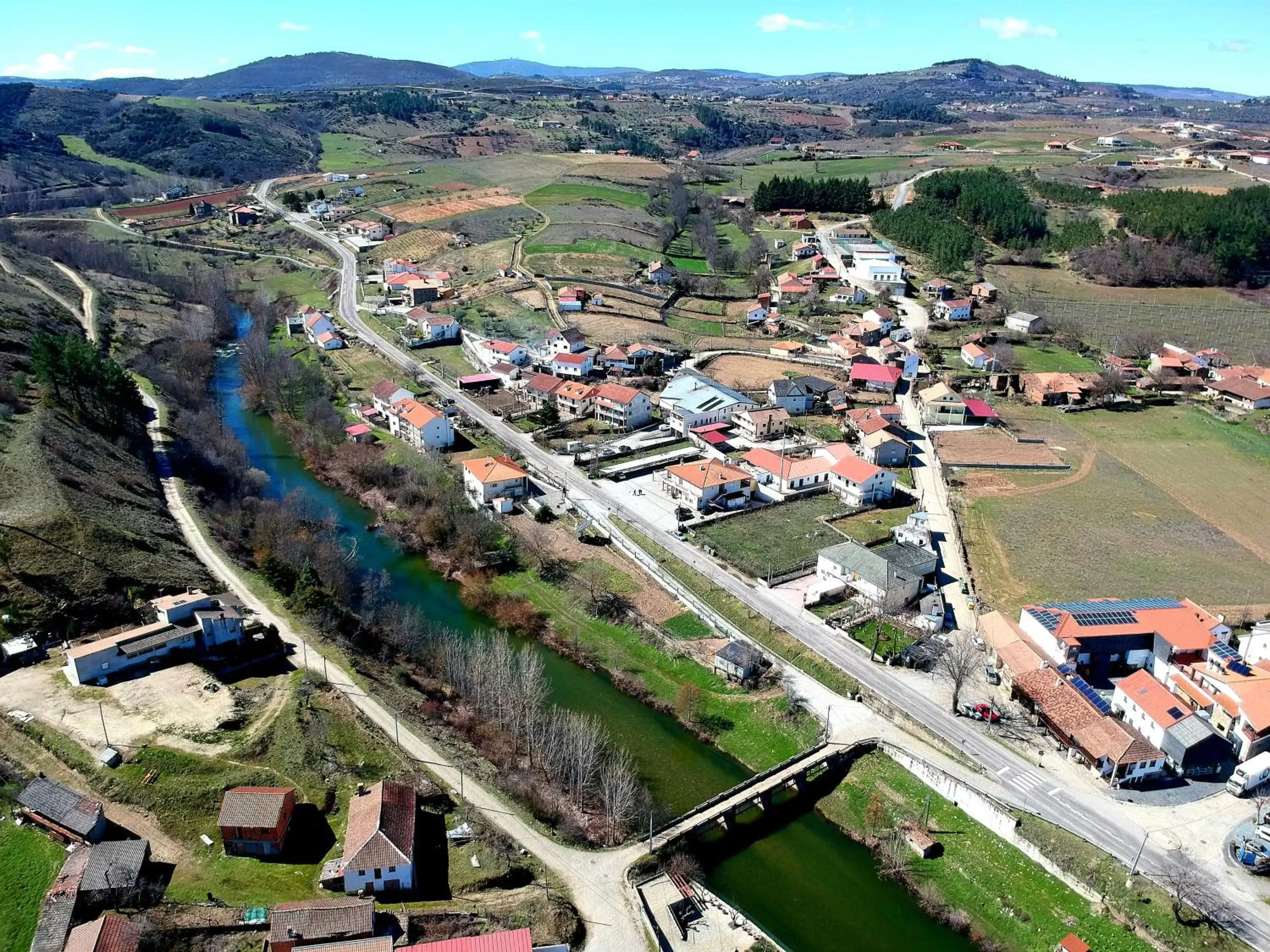 Bird's eye view, Bird's-eye View in O Abel Hotel rural