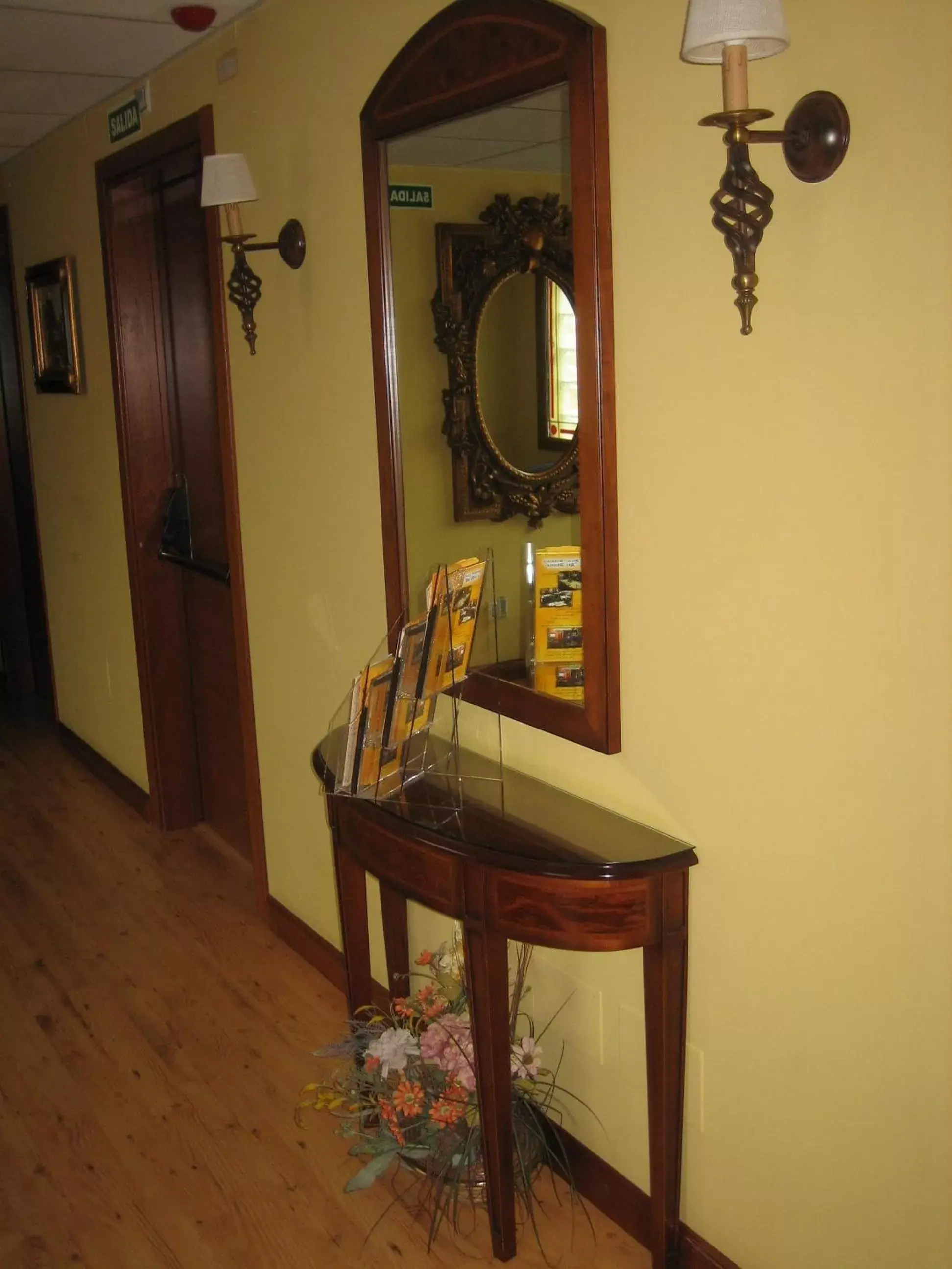 Decorative detail, TV/Entertainment Center in Hotel Santiago