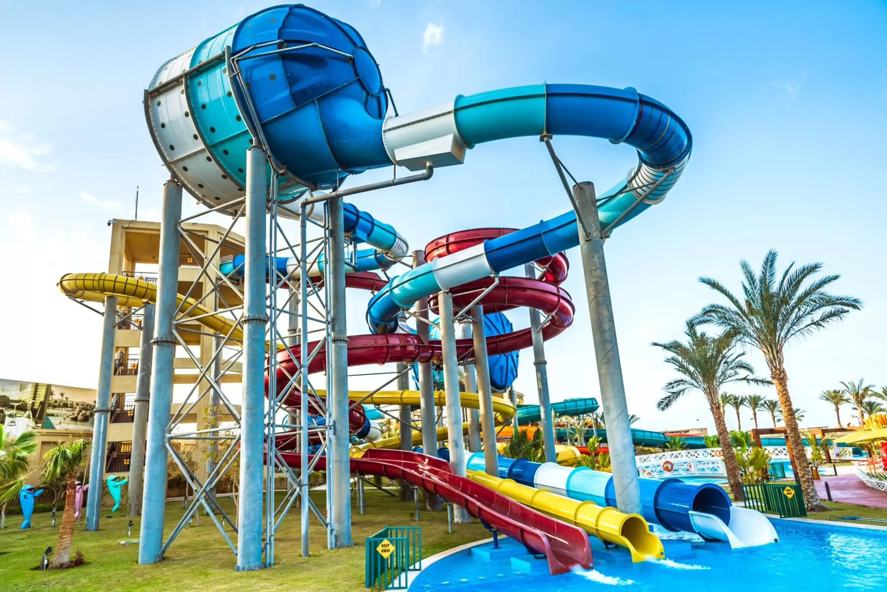 Aqua park, Water Park in Rixos Sharm El Sheikh - Ultra All Inclusive Adults Only 18 Plus