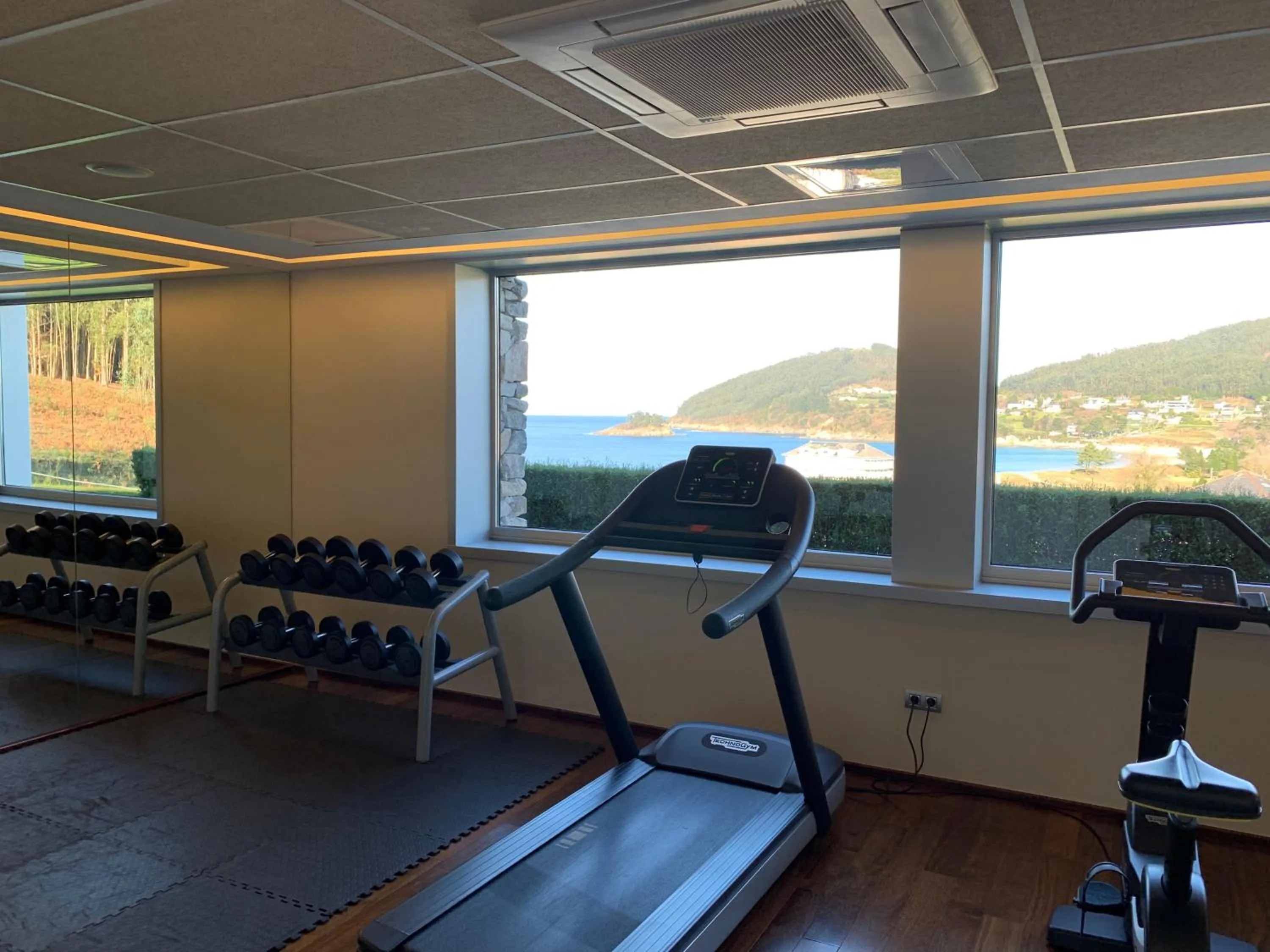 Fitness centre/facilities in Hotel Ego