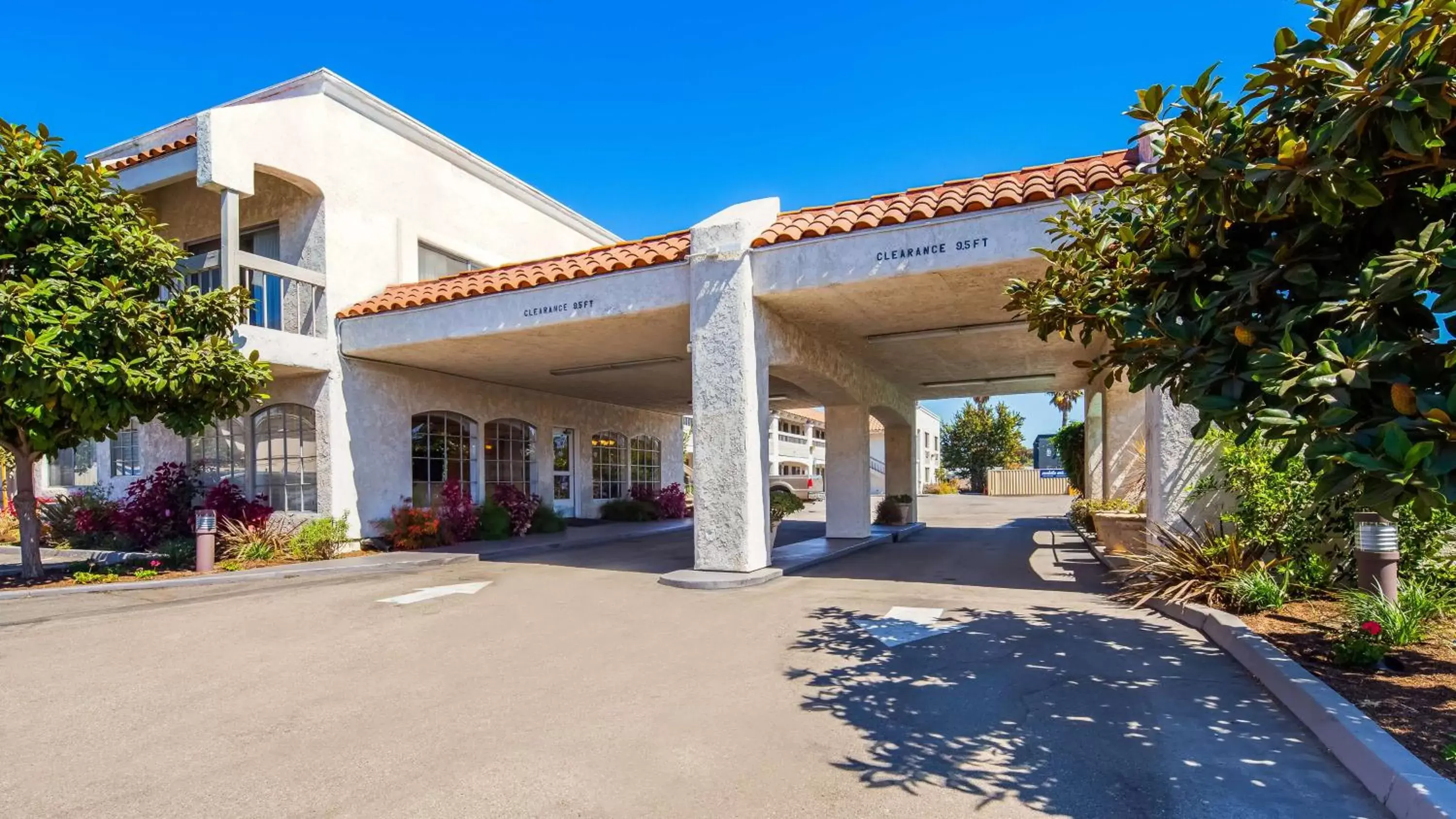 Property building in SureStay Hotel by Best Western Camarillo