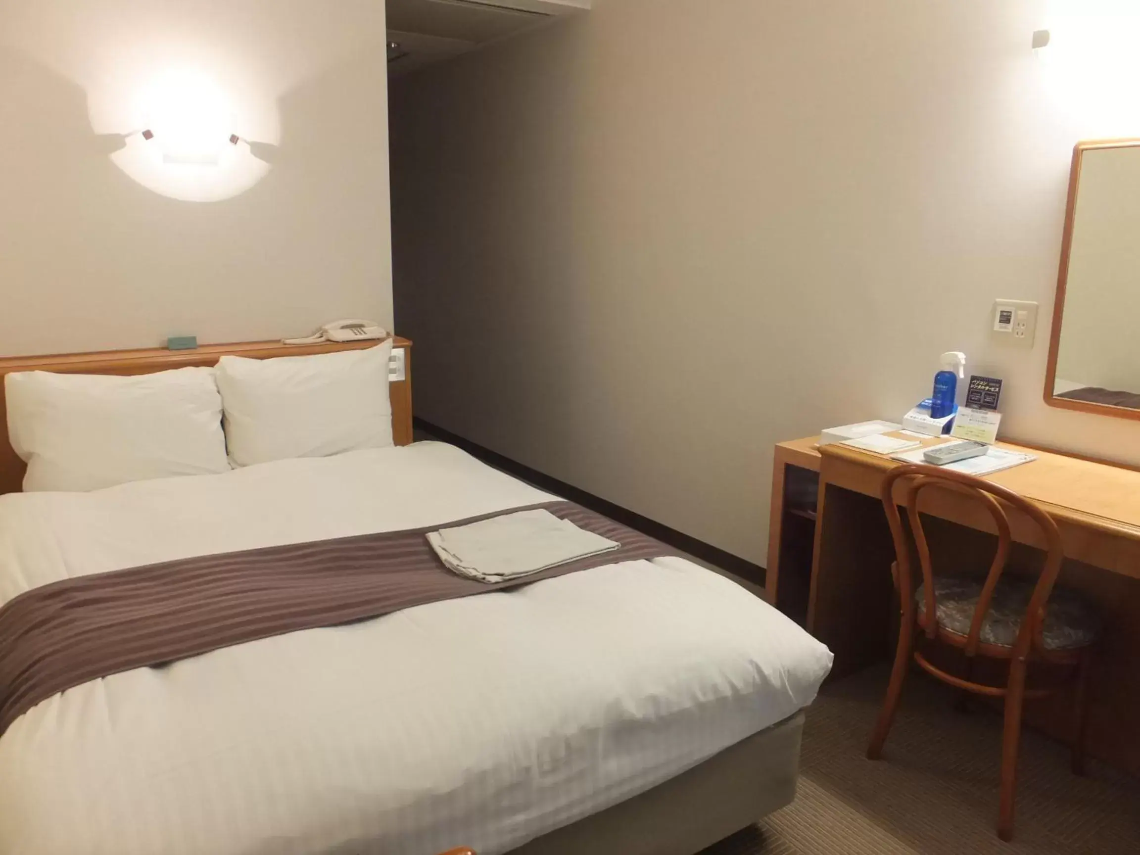 Bed in Tottori City Hotel Bed in Tottori City Hotel