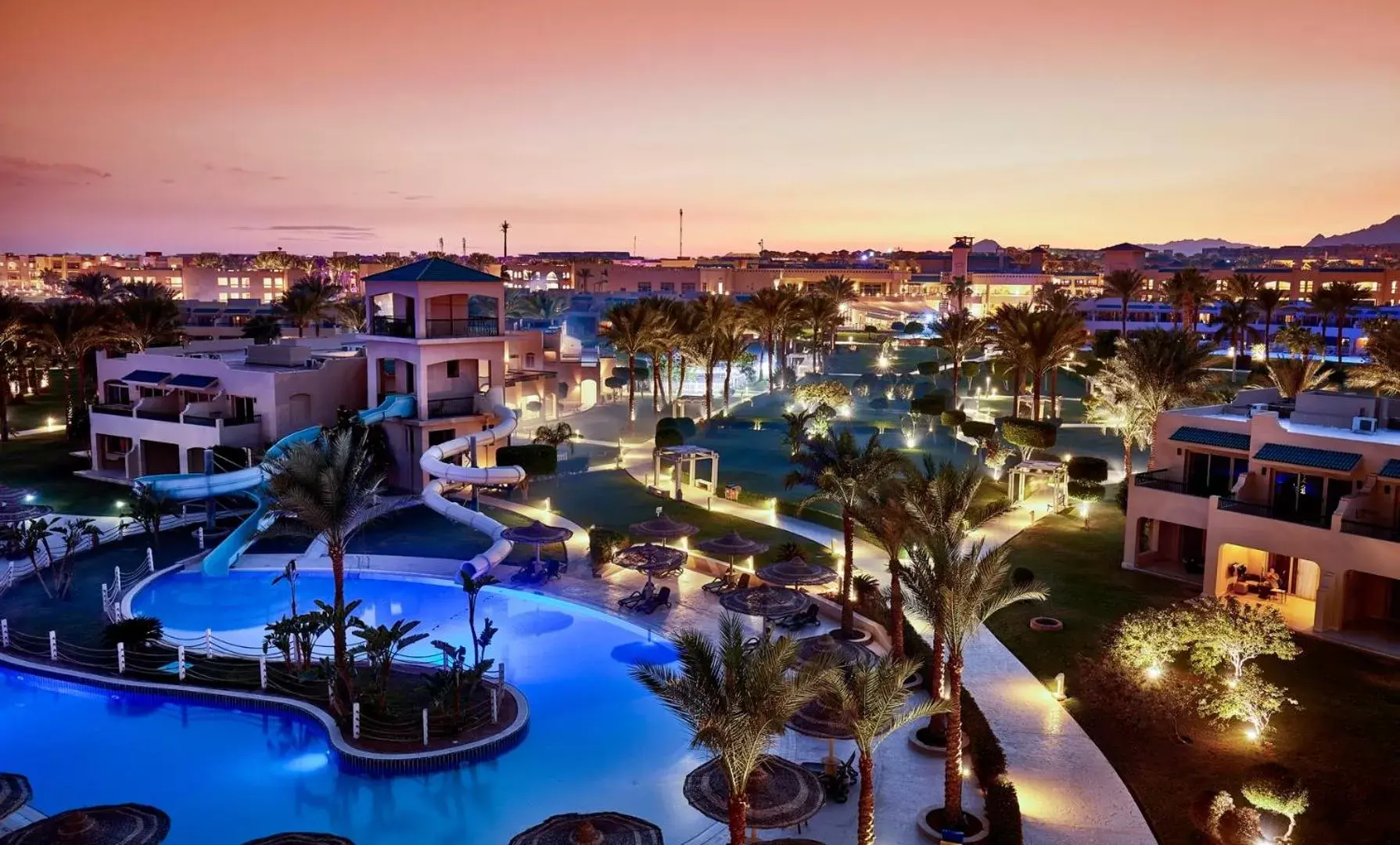 Pool View in Coral Sea Holiday Resort and Aqua Park