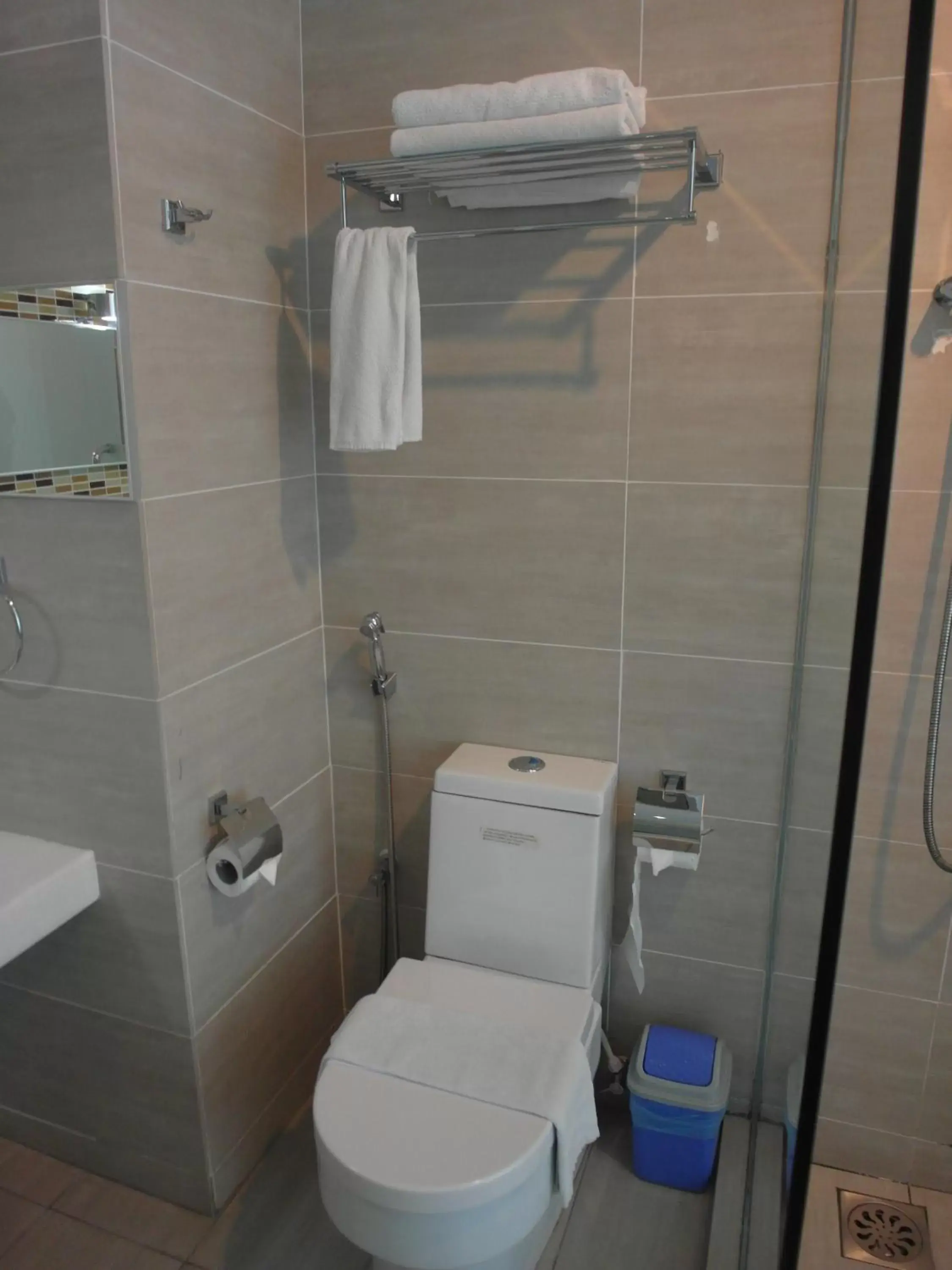 Bathroom in French Hotel