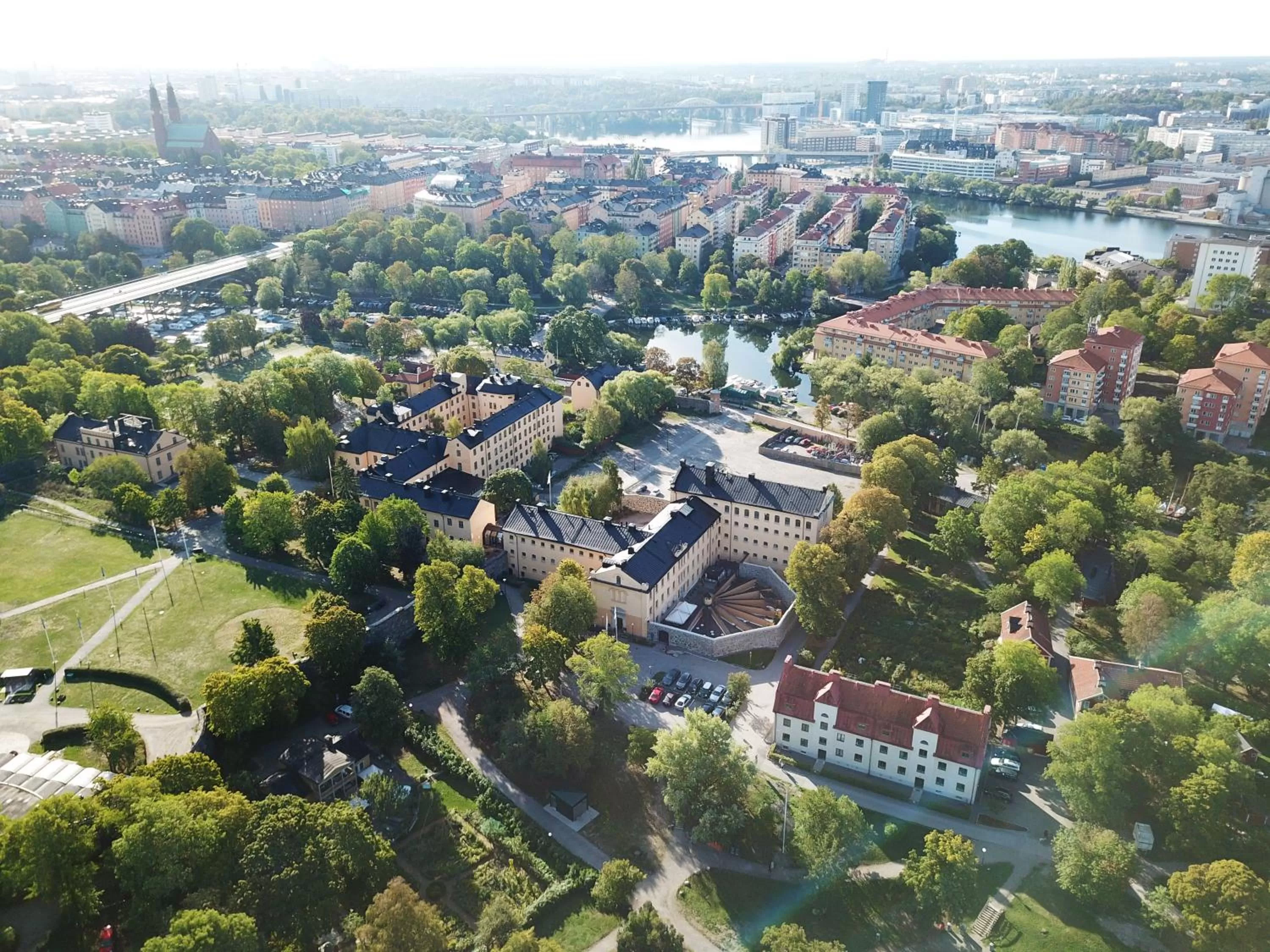 Bird's eye view in Långholmen Hotell