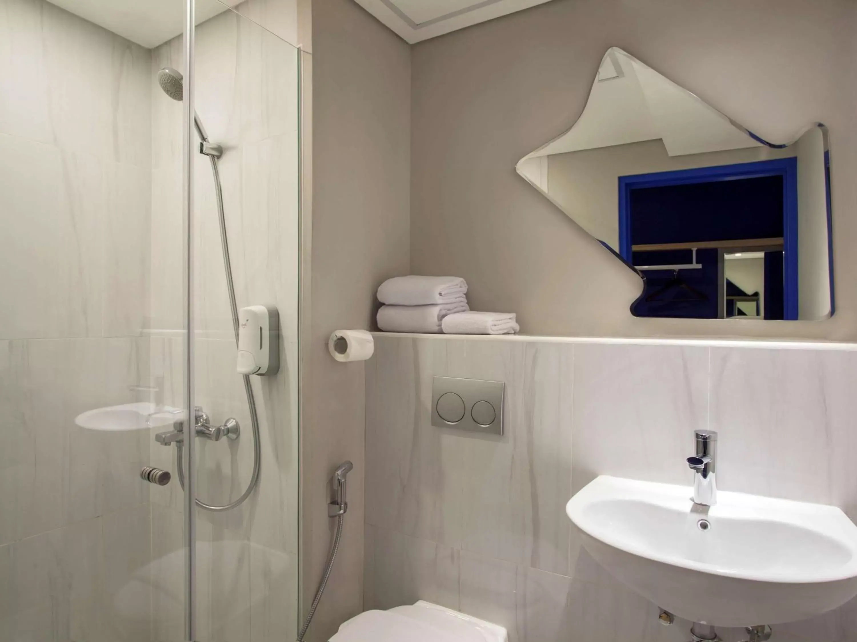 Bathroom in ibis budget Surabaya Diponegoro