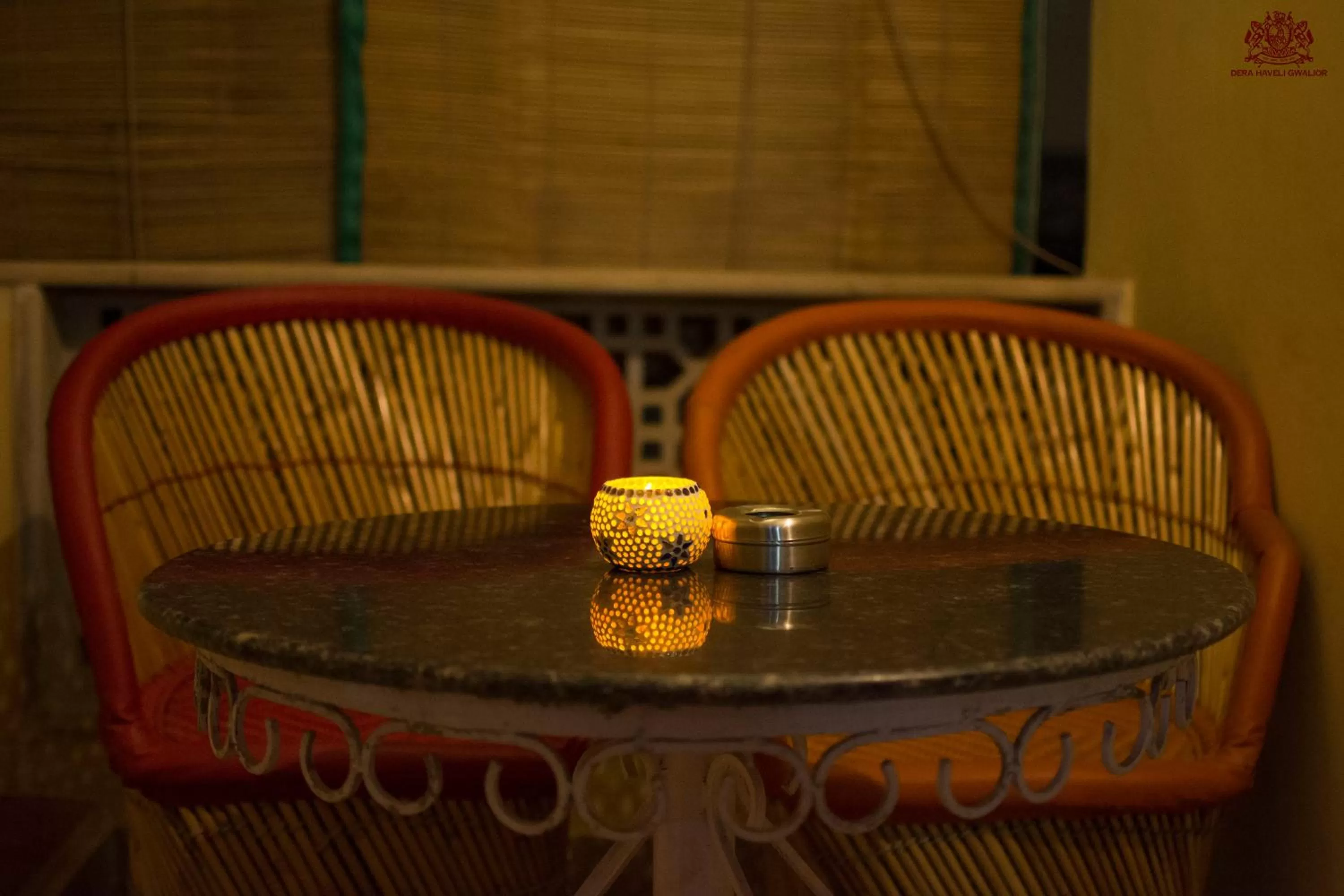 Seating area in Dera Haveli- Heritage homestay