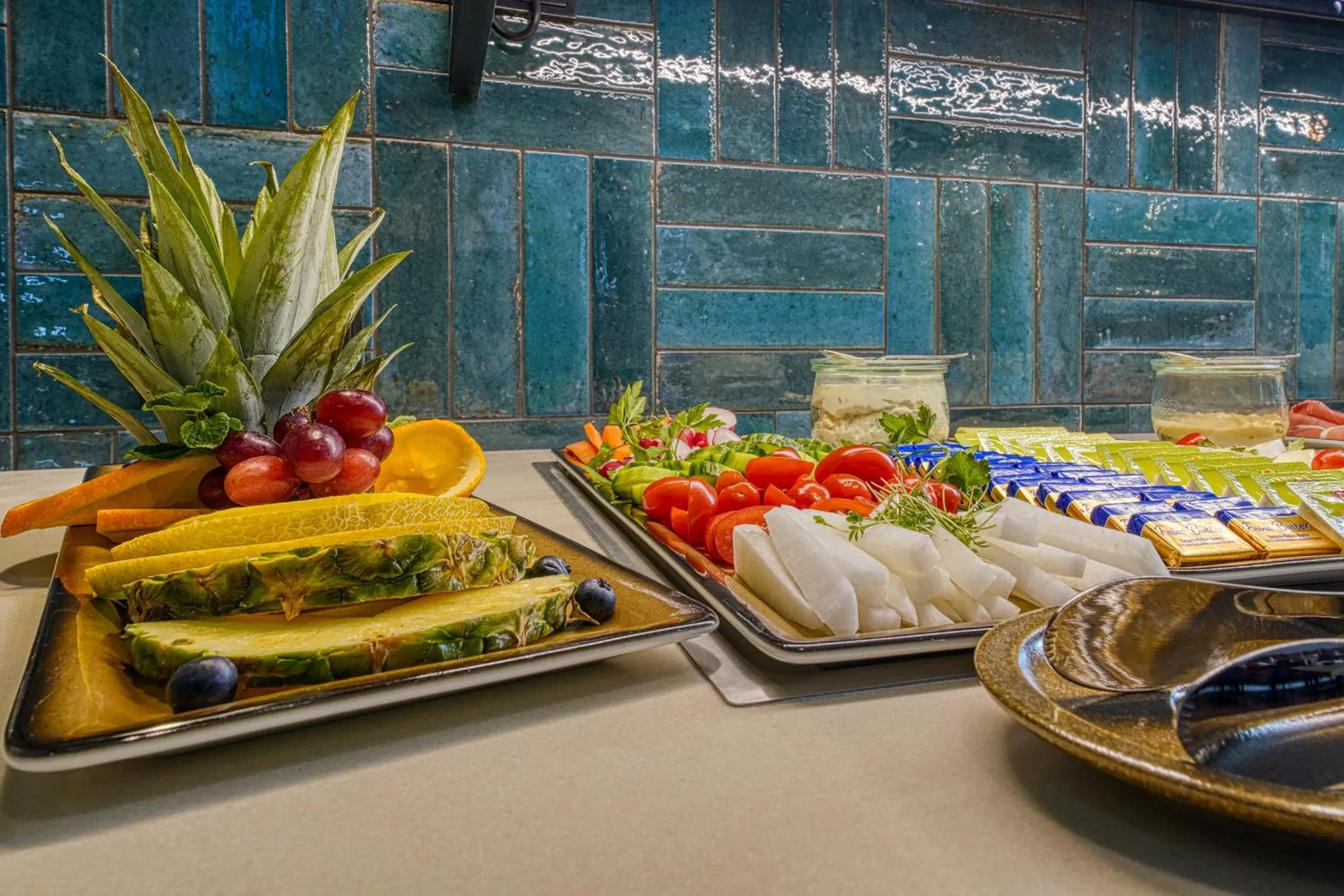 Buffet breakfast in NYCE Hotel Bonn