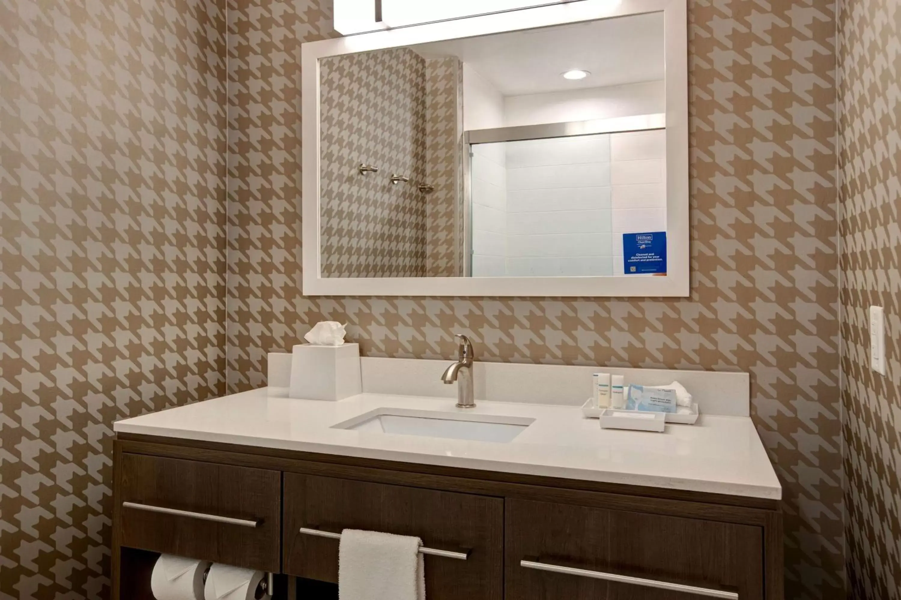 Bathroom in Home2 Suites By Hilton Loves Park Rockford