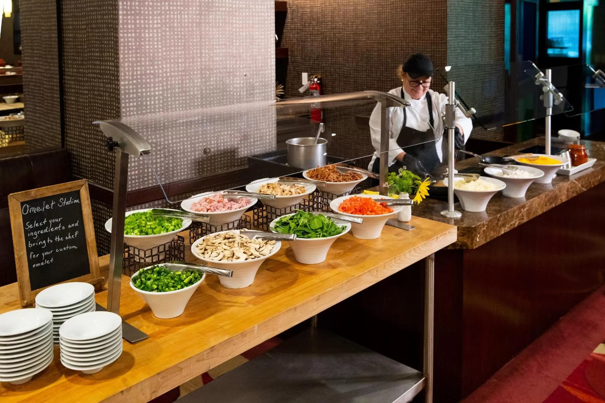 Breakfast in Hilton Americas - Houston