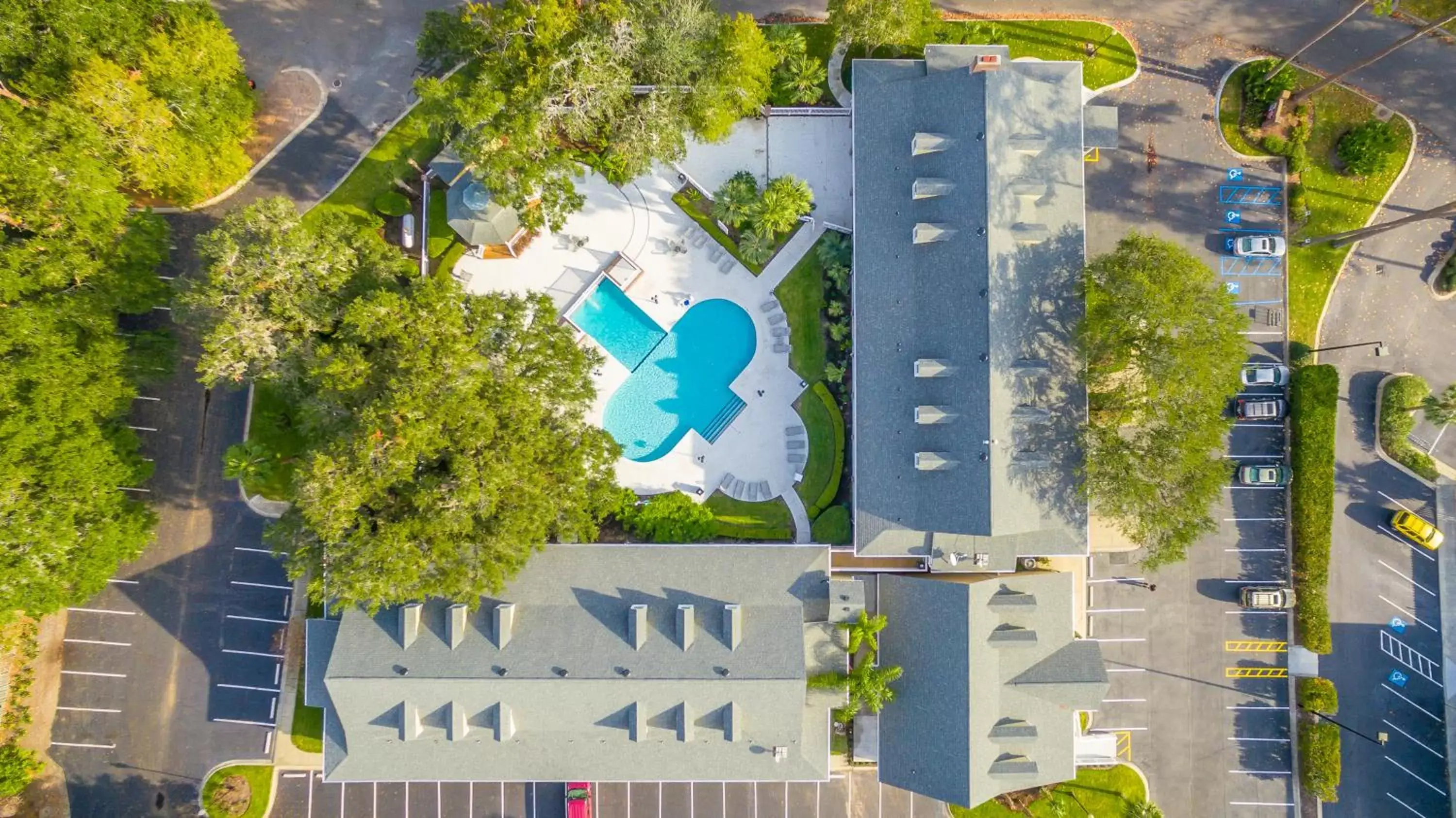 Property building, Bird's-eye View in Best Western Plus St. Simons