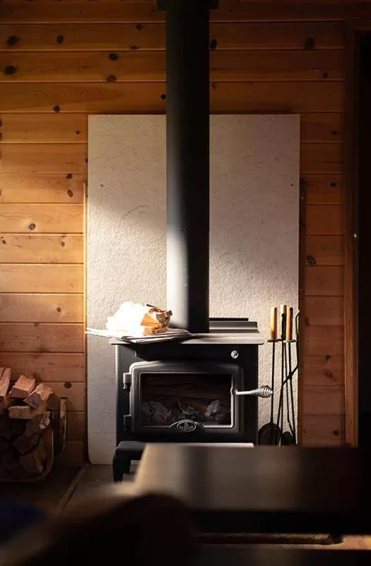 Kitchen/Kitchenette in Backeddy Resort and Marina