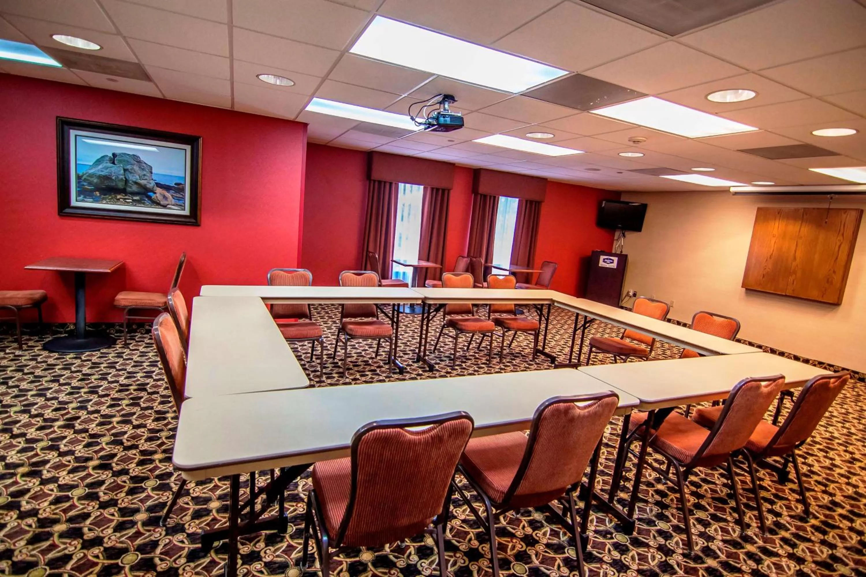 Meeting/conference room in Hampton Inn Groton/Mystic