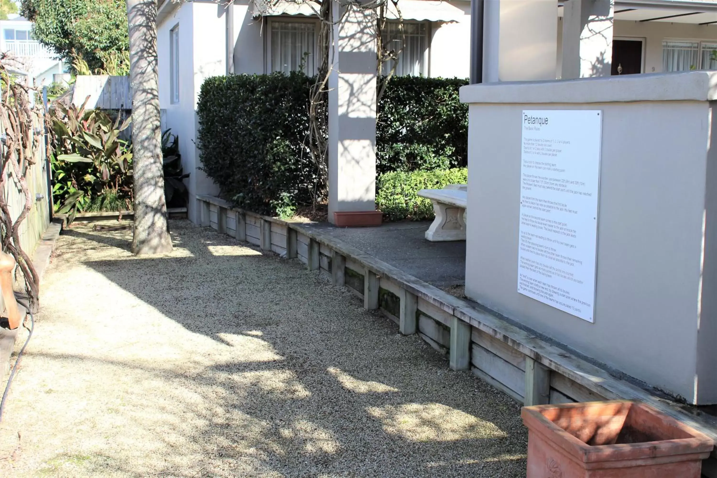 Garden in Lodge Bordeaux